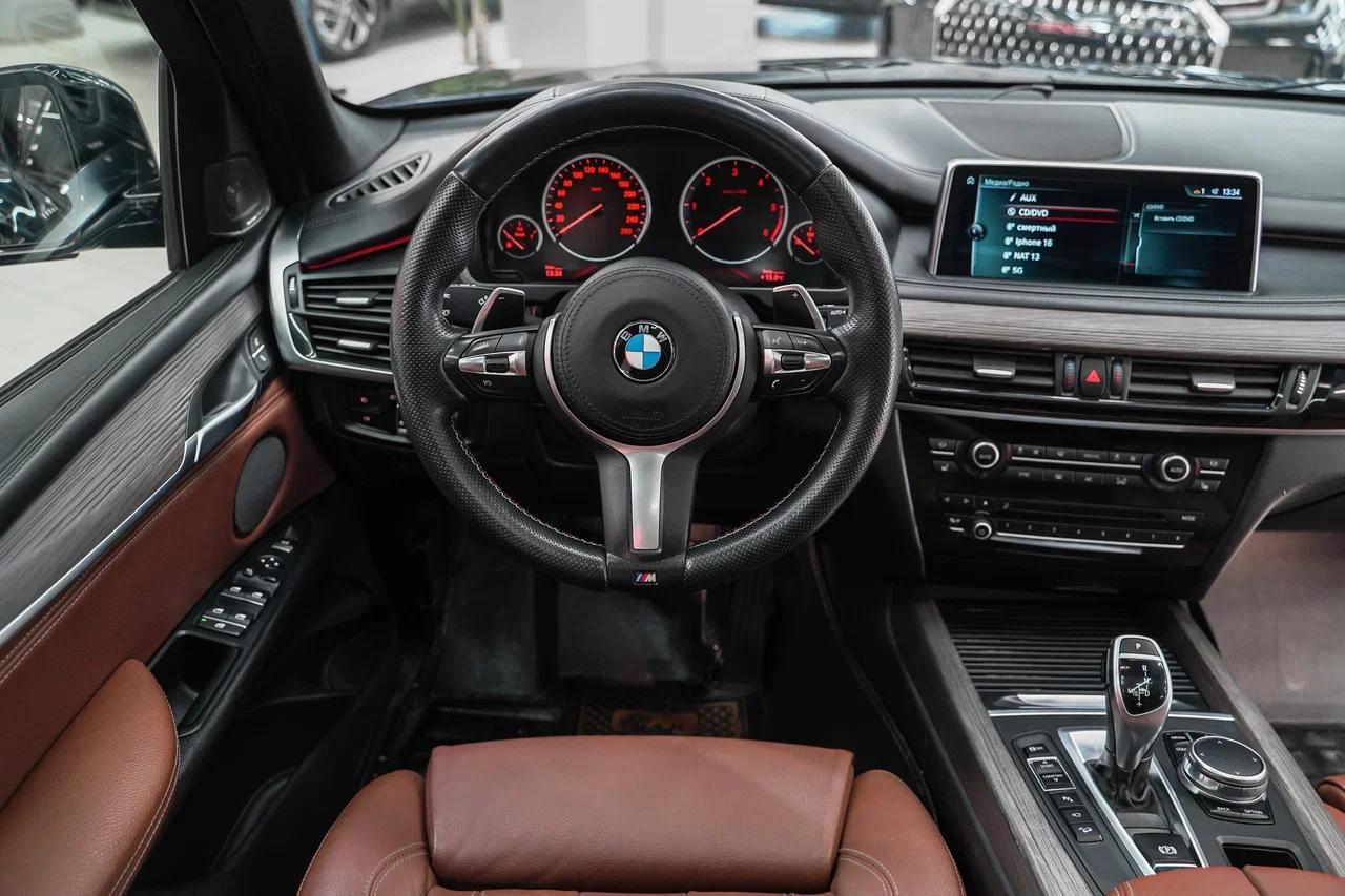 BMW X5 2017, черный, ДЦ Орехово