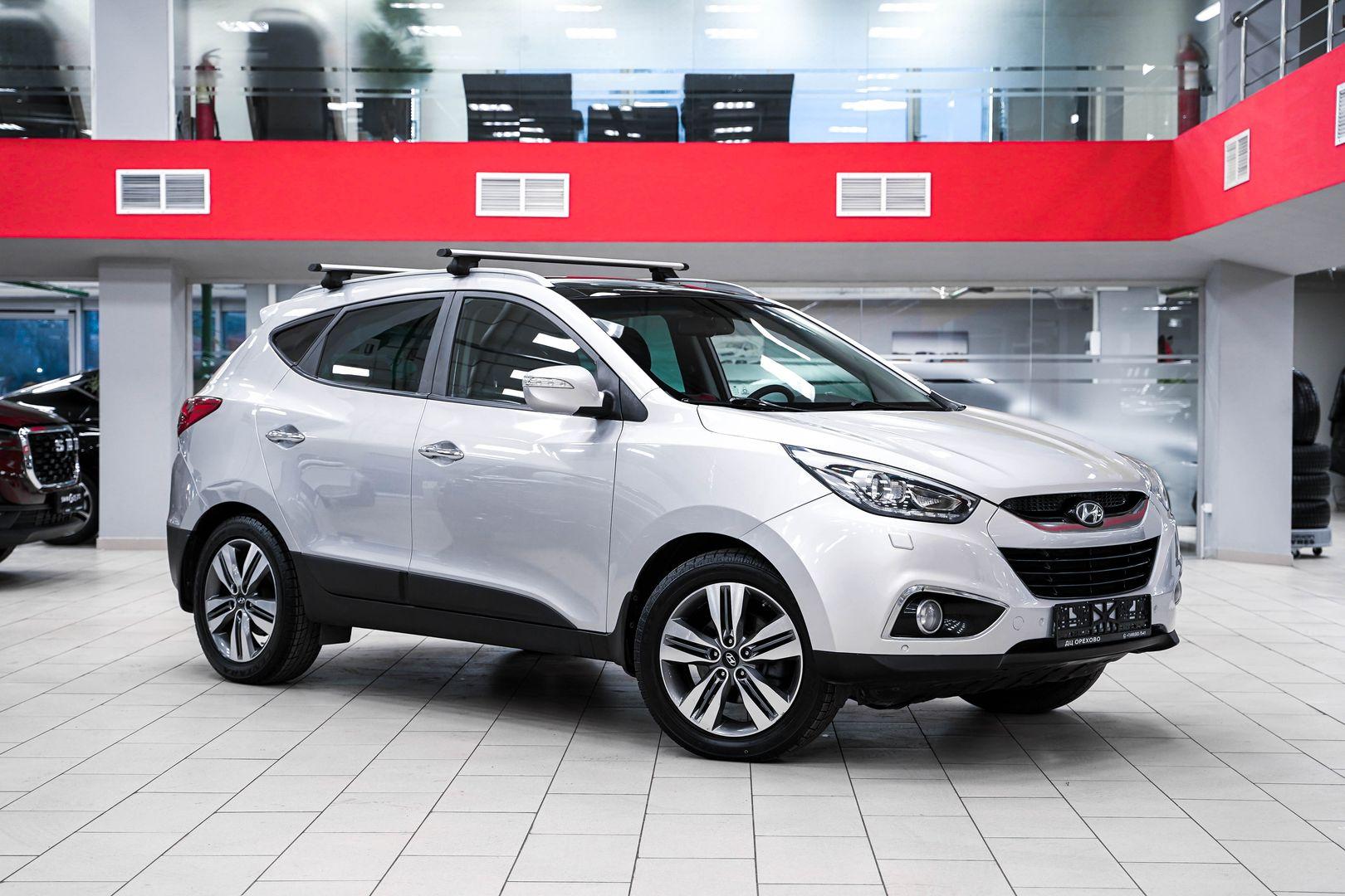 Hyundai ix35 2014, серебряный, ДЦ Орехово