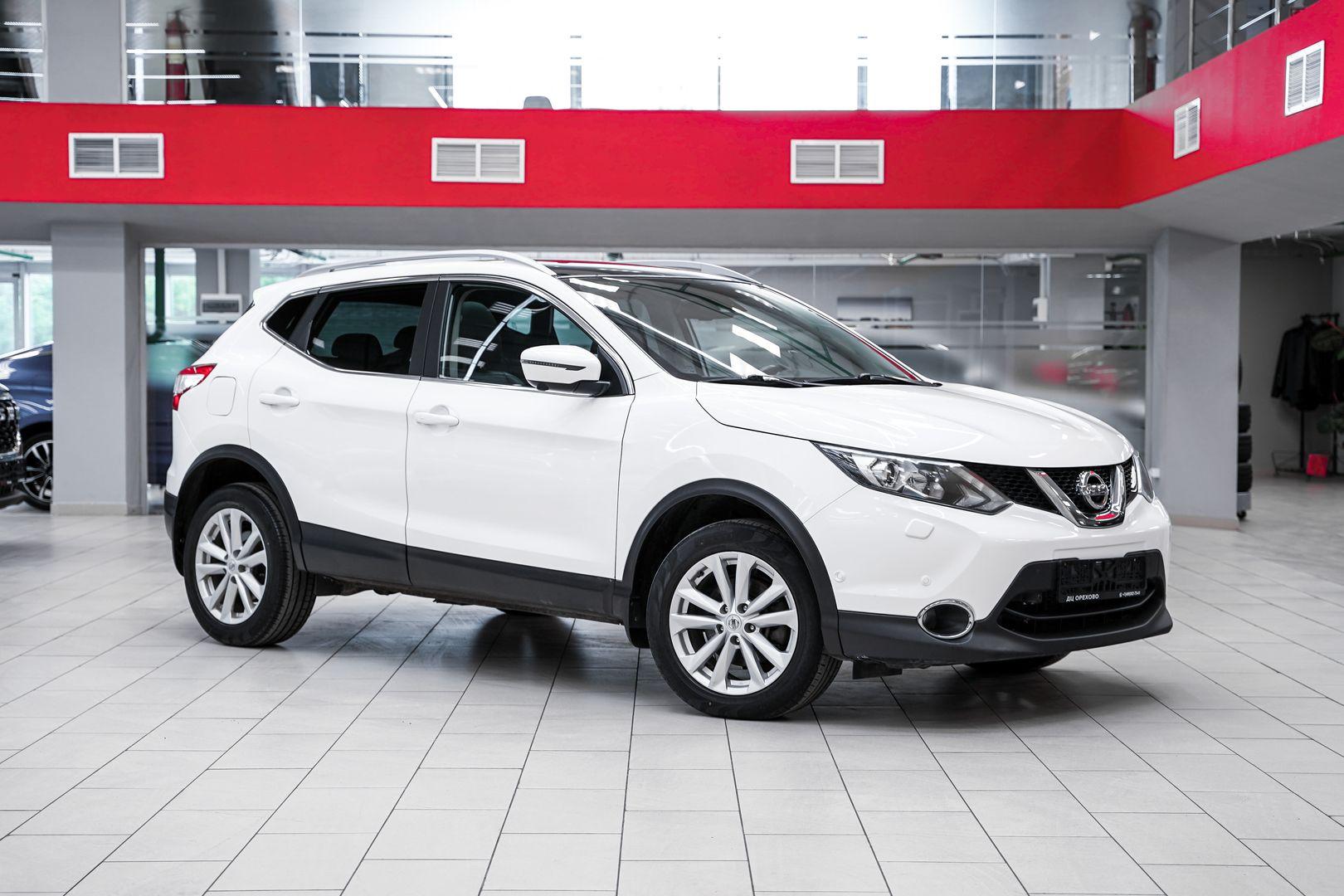 Nissan Qashqai 2017, белый, ДЦ Орехово
