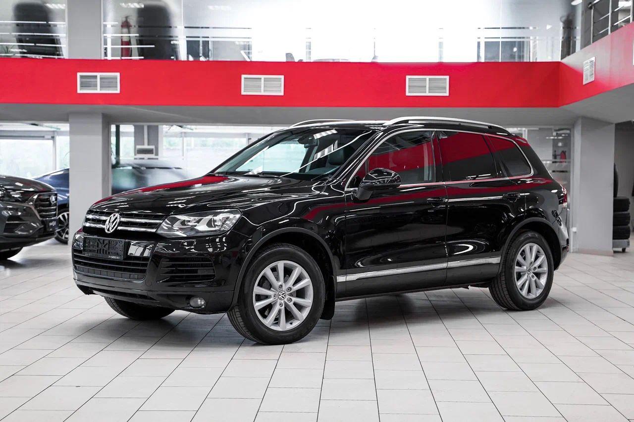 Volkswagen Touareg 2011, черный, ДЦ Орехово