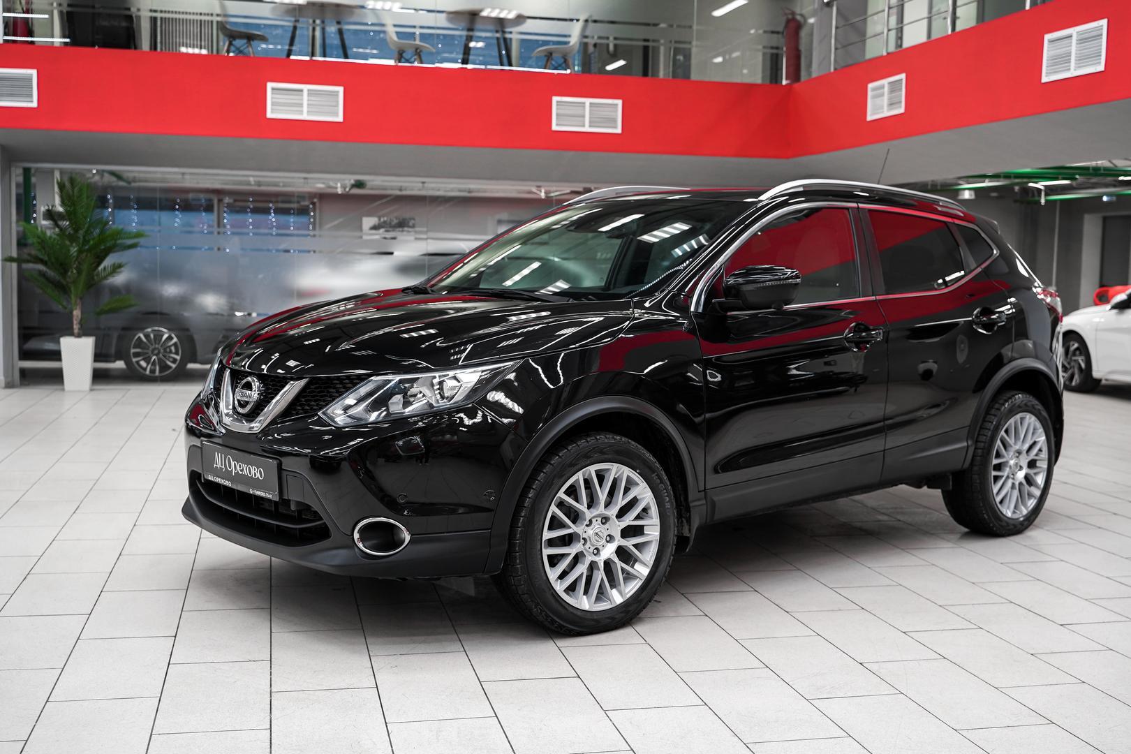 Nissan Qashqai 2016, черный, ДЦ Орехово