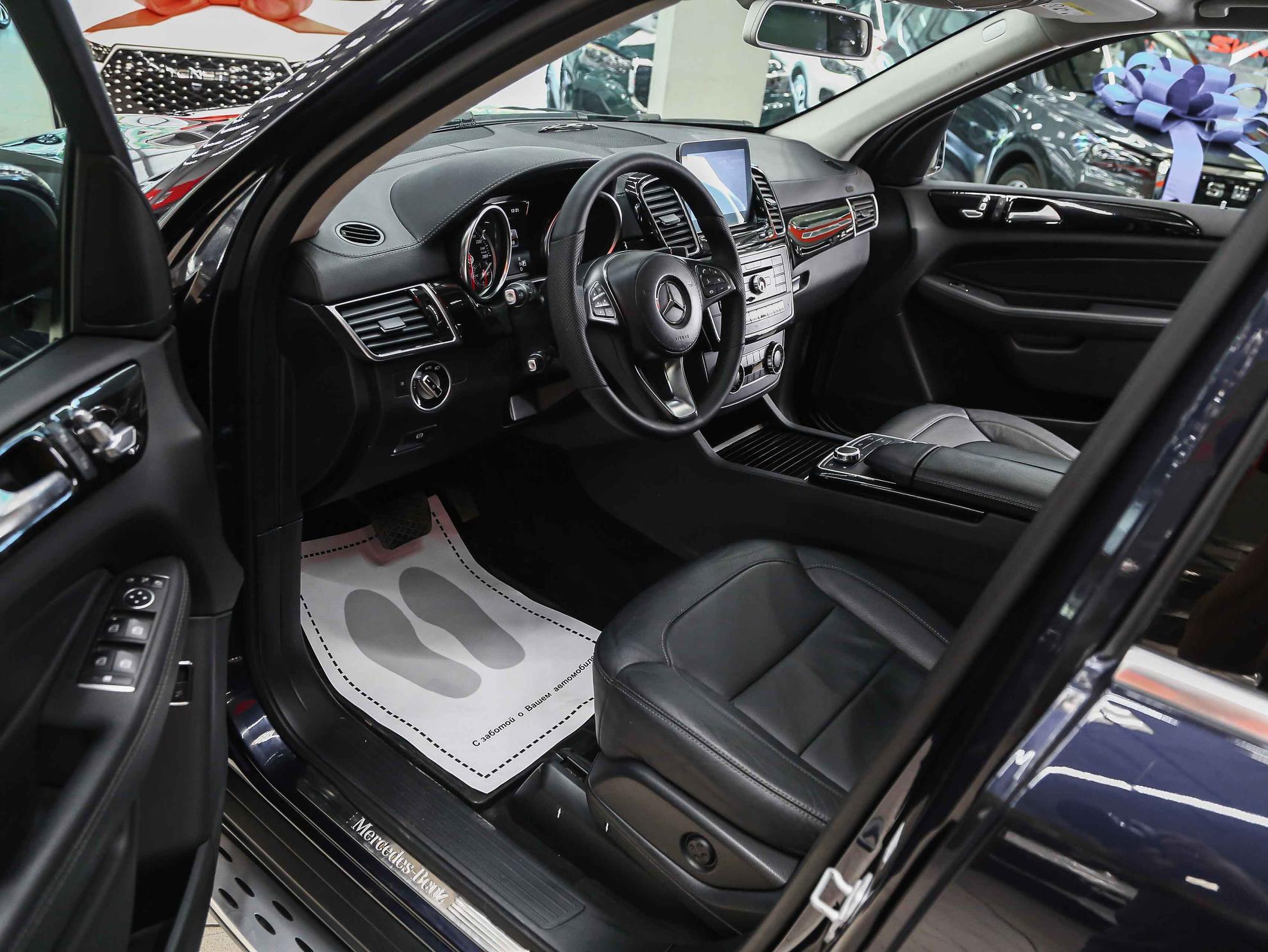 Mercedes-Benz GLS 2016, синий, ДЦ Орехово