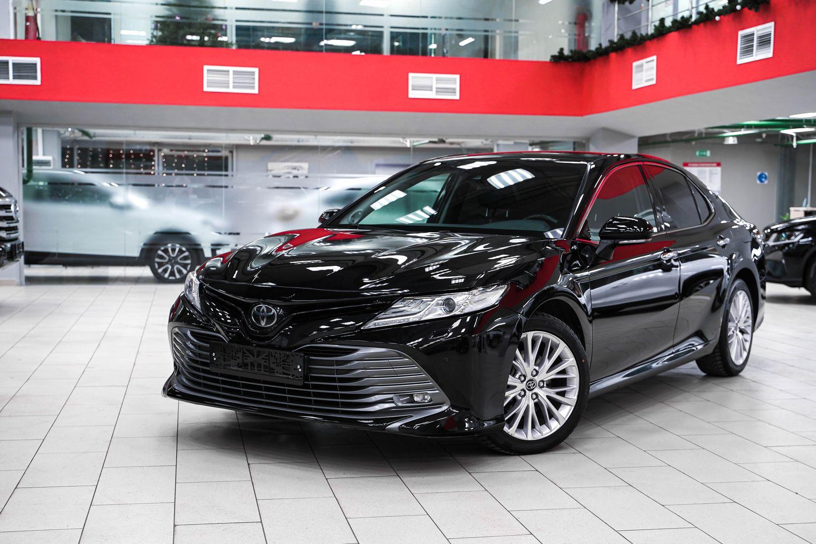 Toyota Camry 2019, черный, ДЦ Орехово