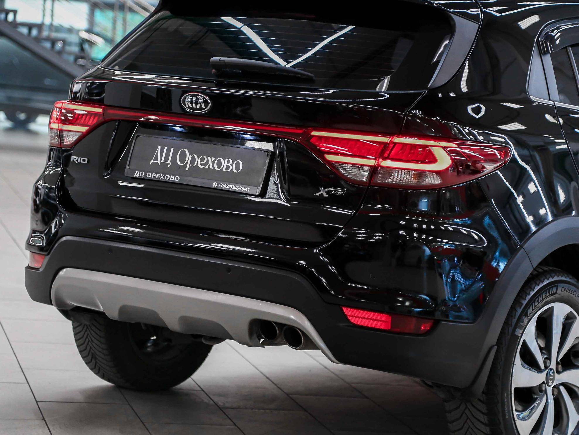 Kia Rio X-Line 2018, черный, ДЦ Орехово
