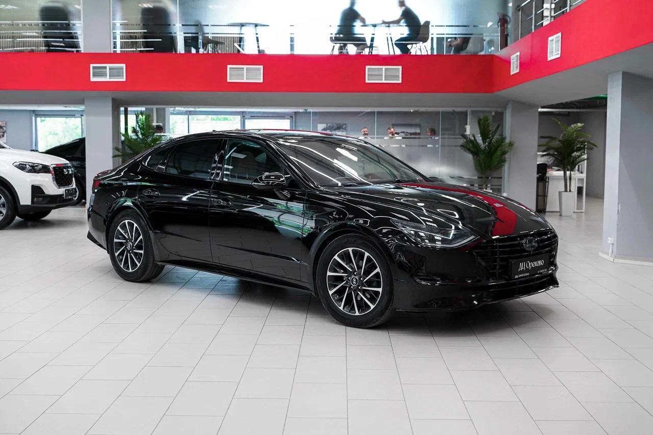 Hyundai Sonata 2020, черный, ДЦ Орехово