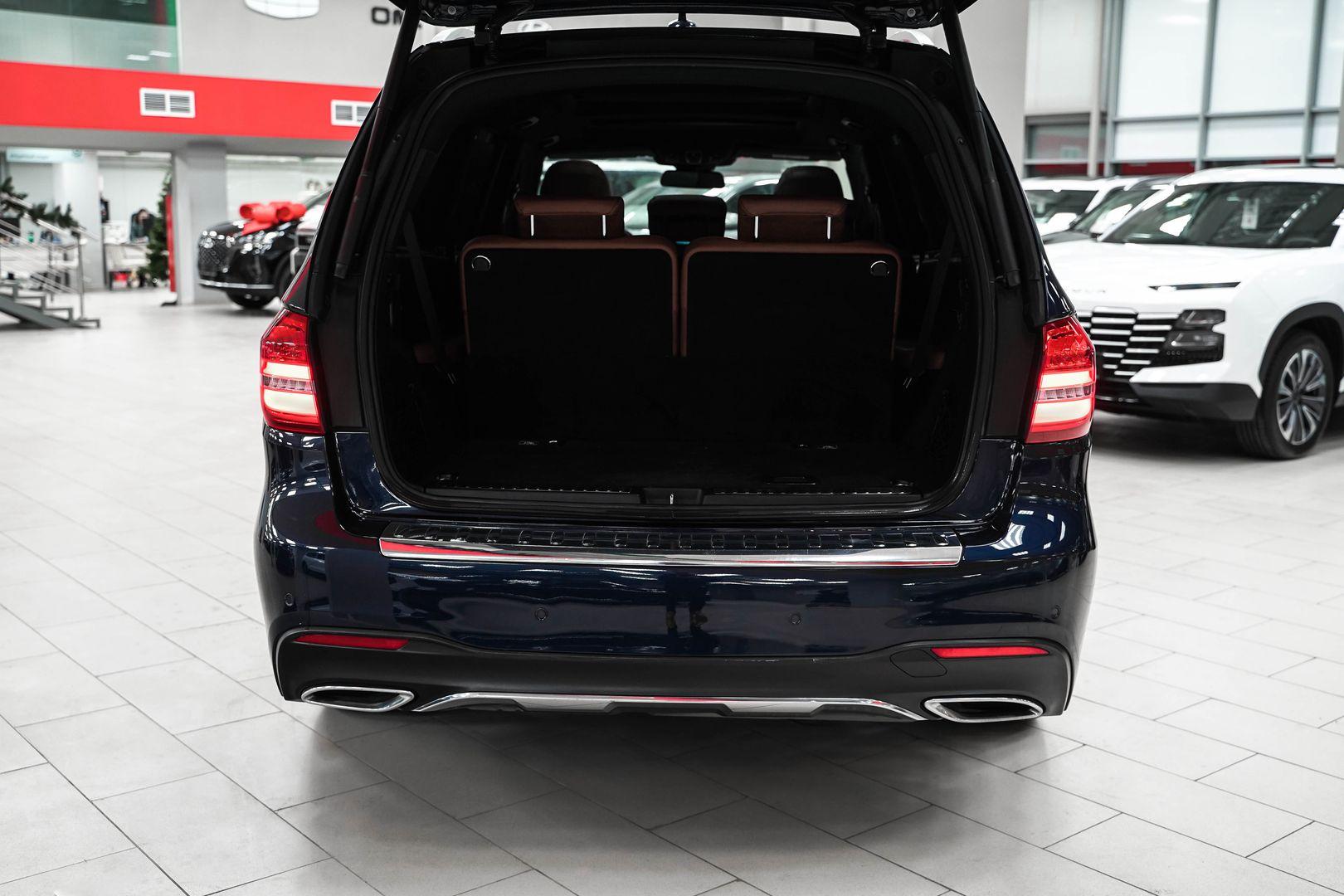 Mercedes-Benz GLS 2016, синий, ДЦ Орехово