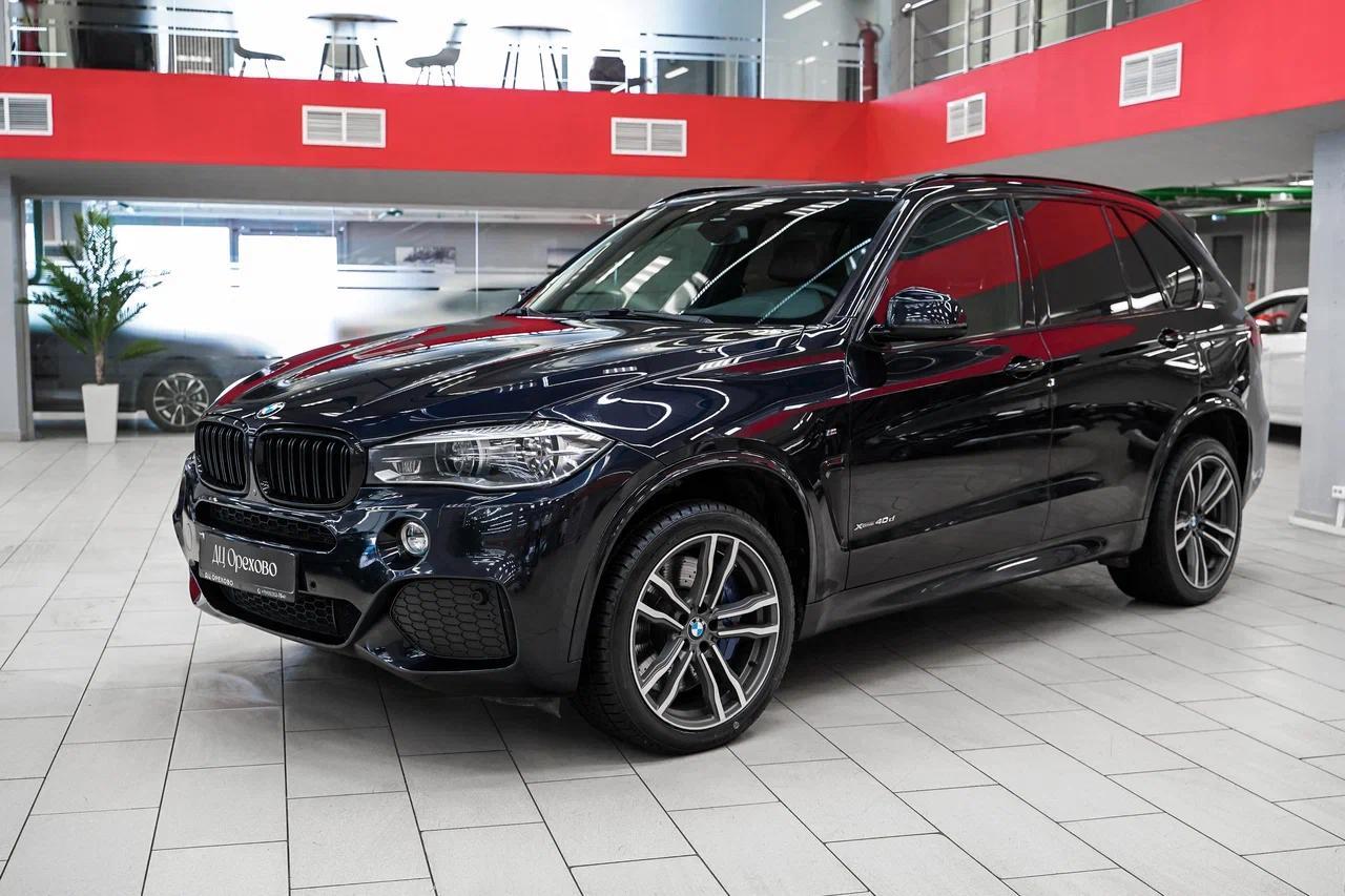 BMW X5 2017, черный, ДЦ Орехово