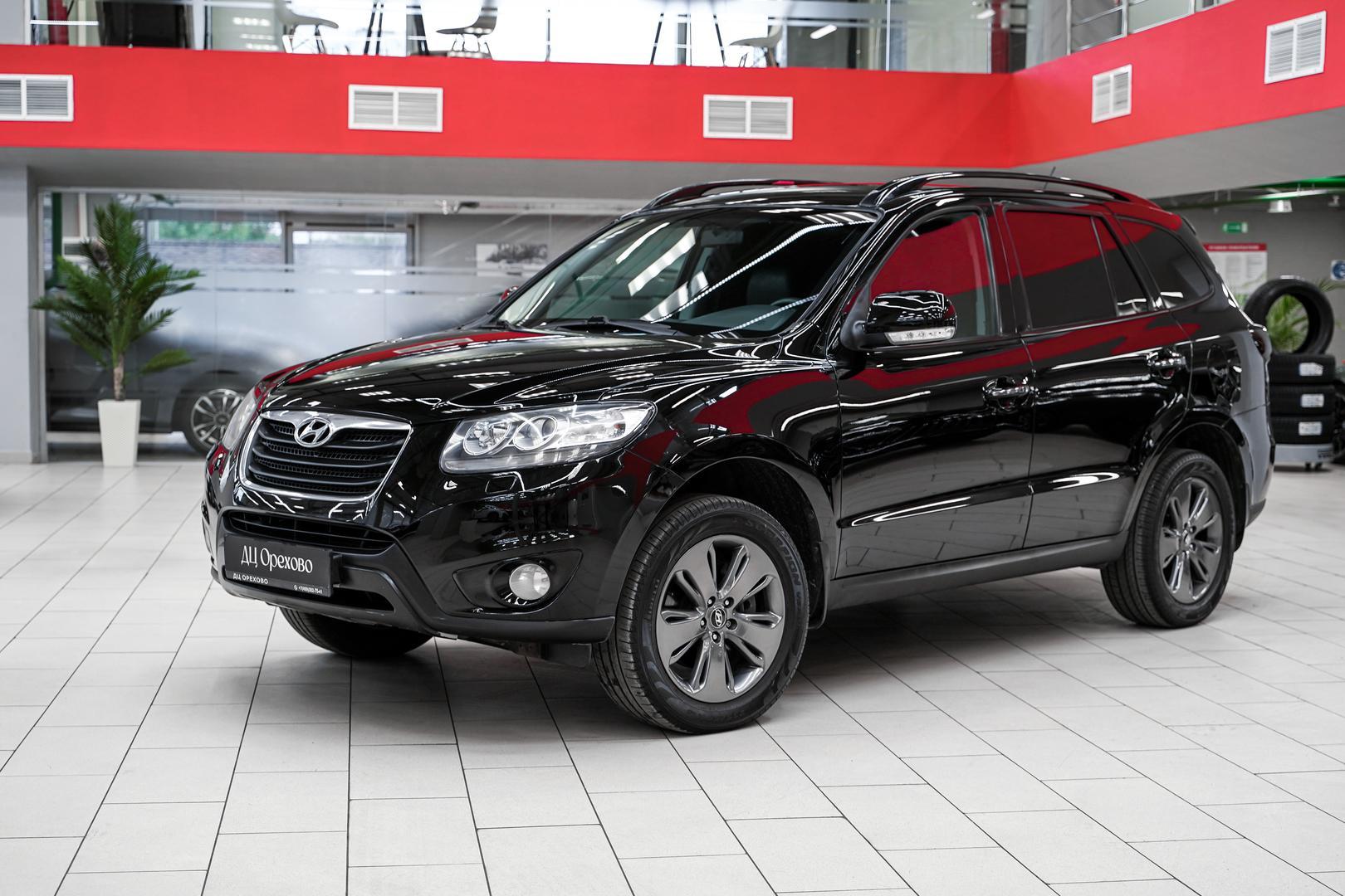 Hyundai Santa Fe 2011, черный, ДЦ Орехово