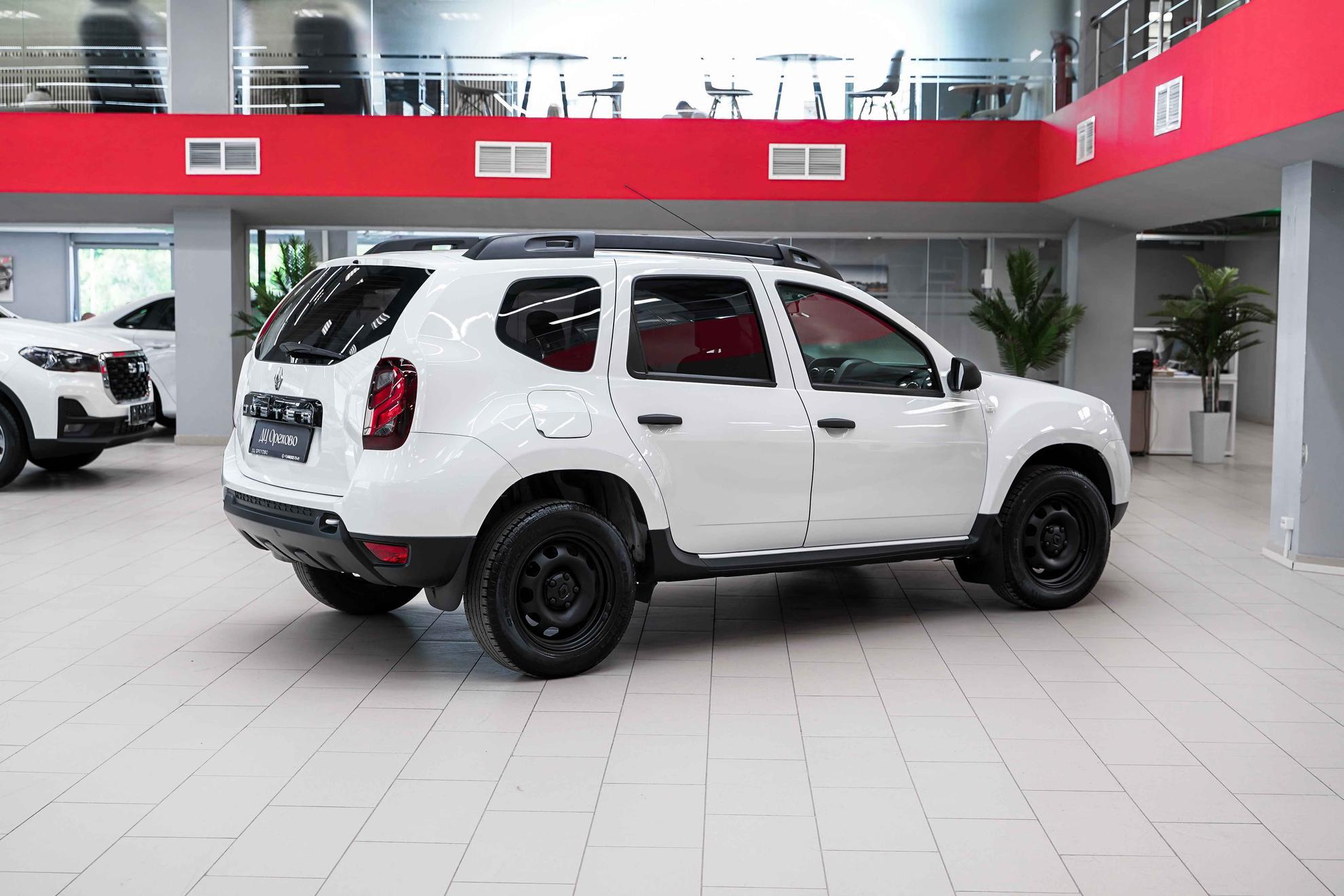 Renault Duster 2018, белый, ДЦ Орехово