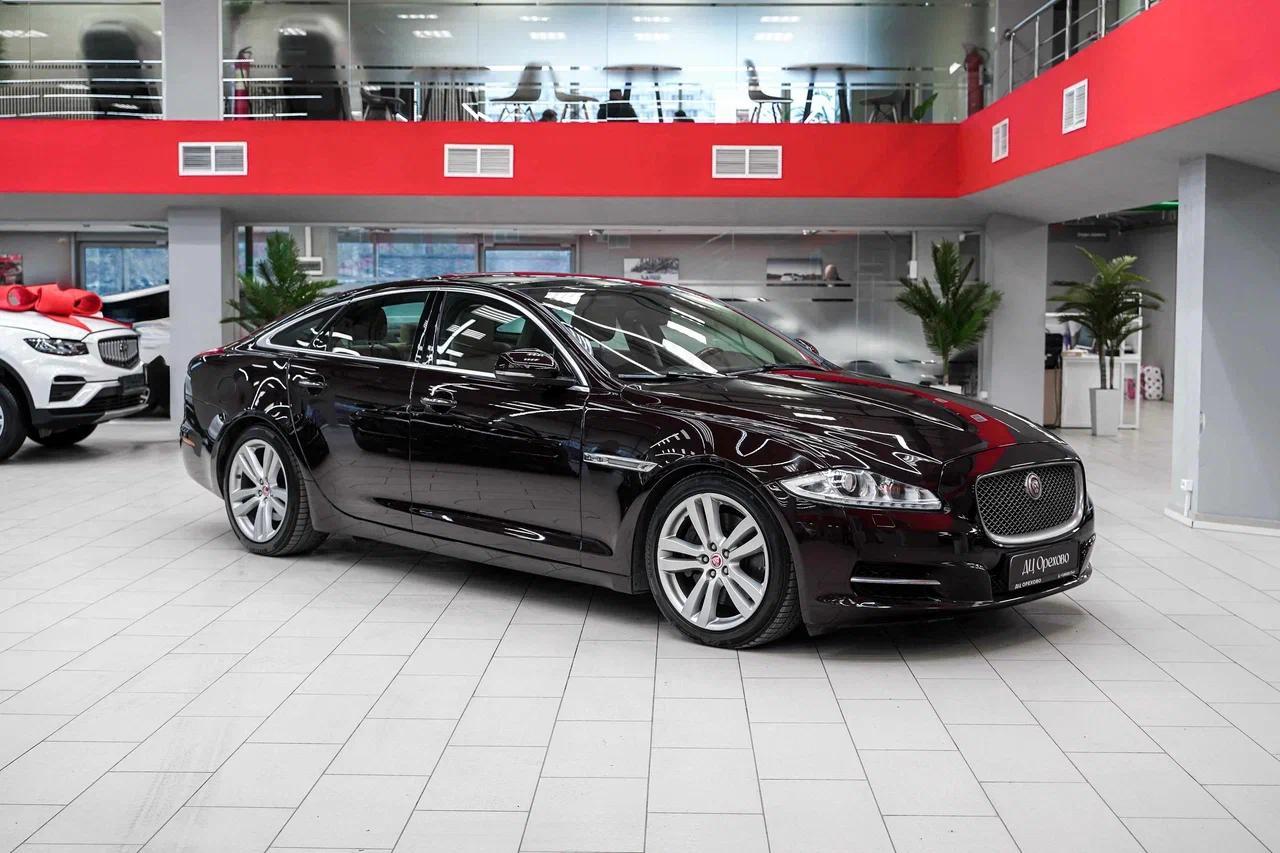 Jaguar XJ 2011, коричневый, ДЦ Орехово