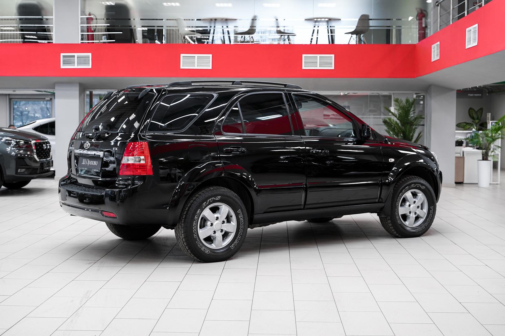 Kia Sorento 2008, черный, ДЦ Орехово