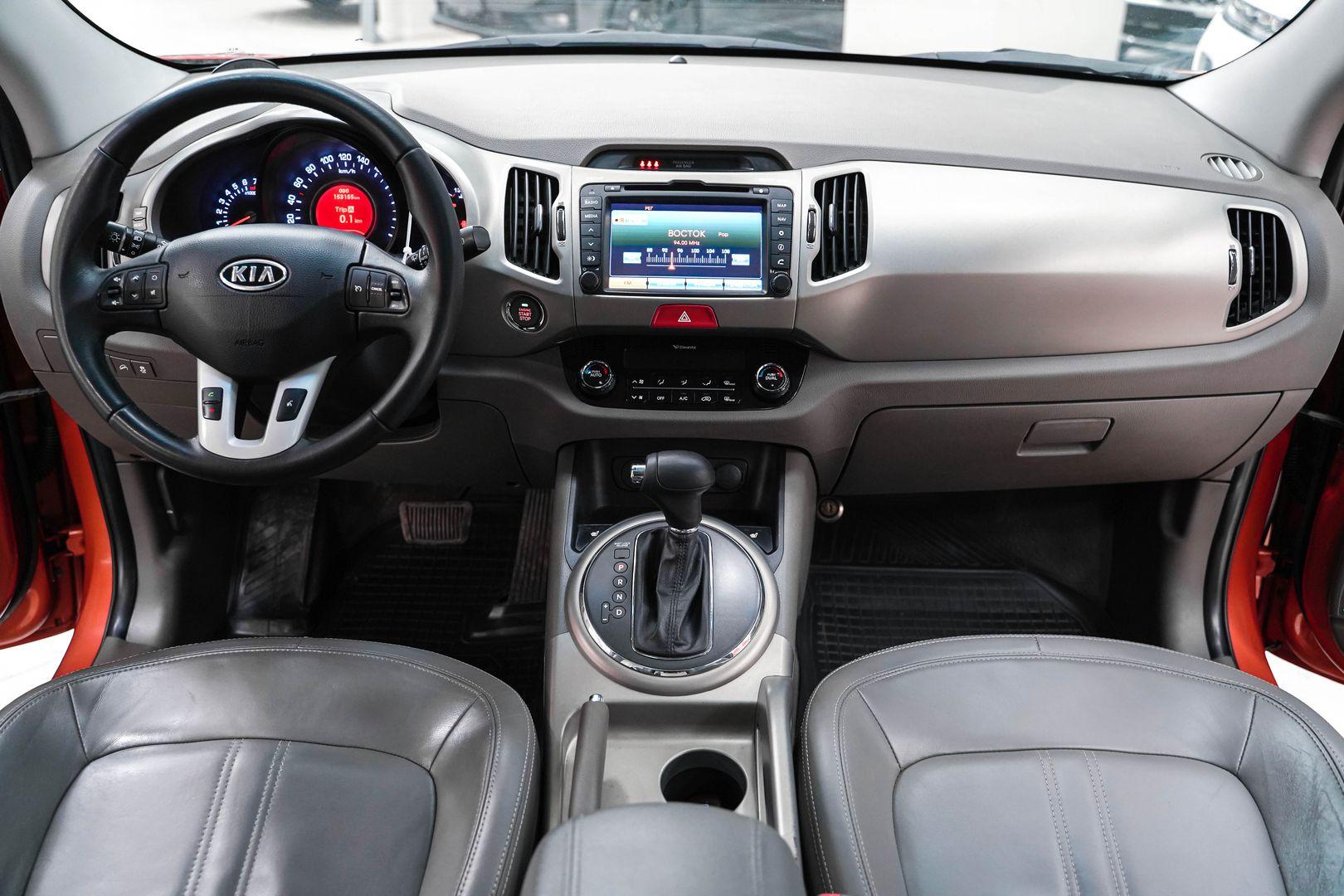 Kia Sportage 2011, оранжевый, ДЦ Орехово