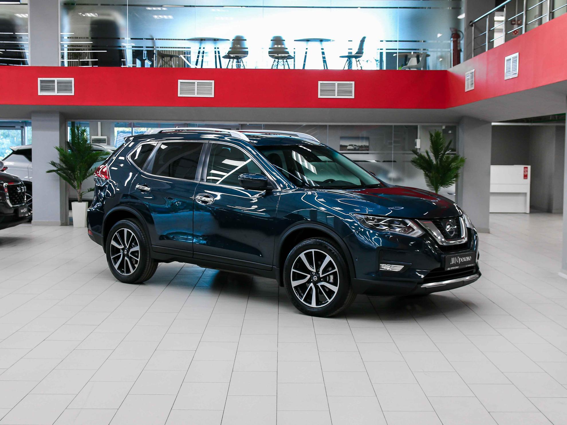 Nissan X-Trail 2019, синий, ДЦ Орехово