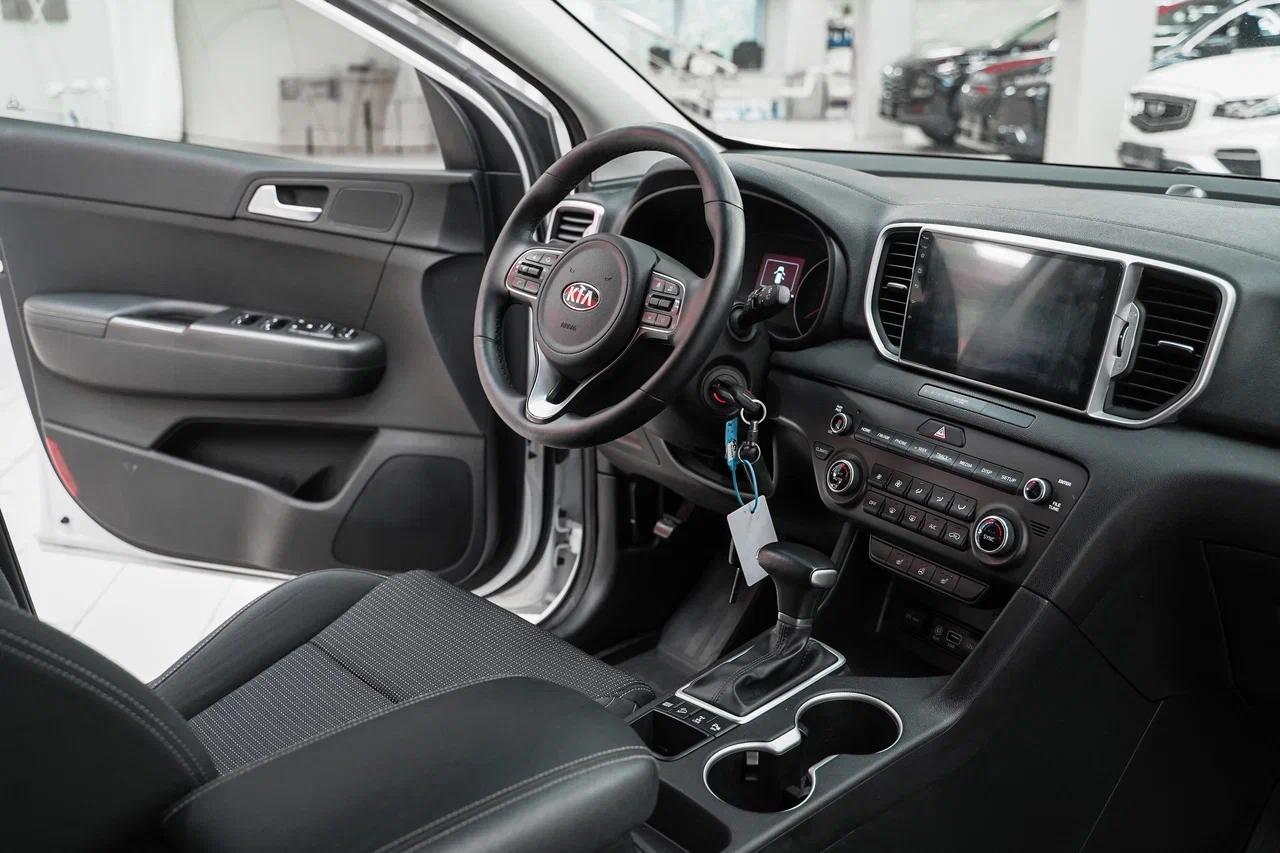 Kia Sportage 2018, белый, ДЦ Орехово