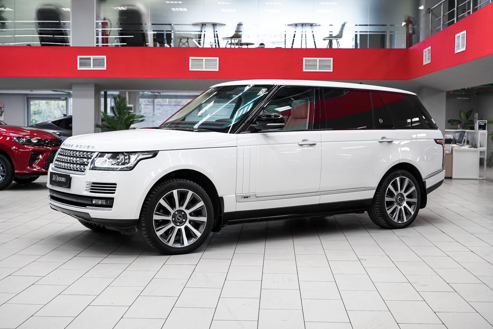 Land Rover Range Rover 2015, белый, ДЦ Орехово