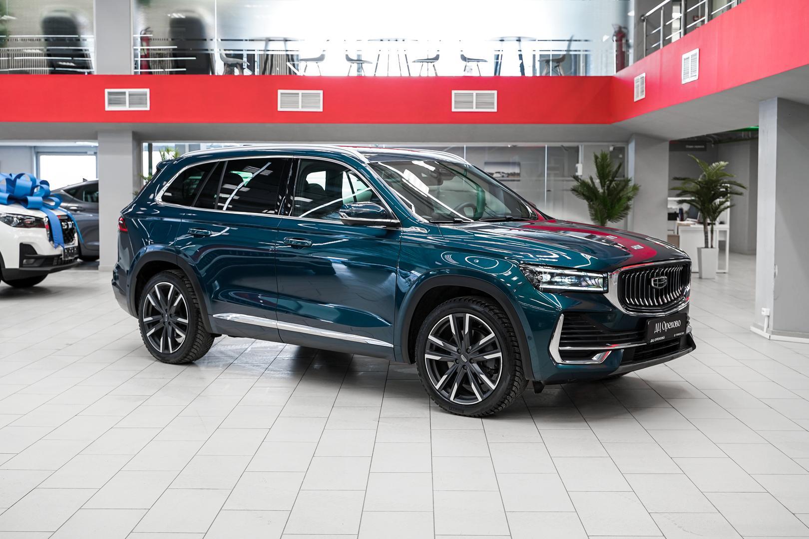 Geely Monjaro 2023, синий, ДЦ Орехово