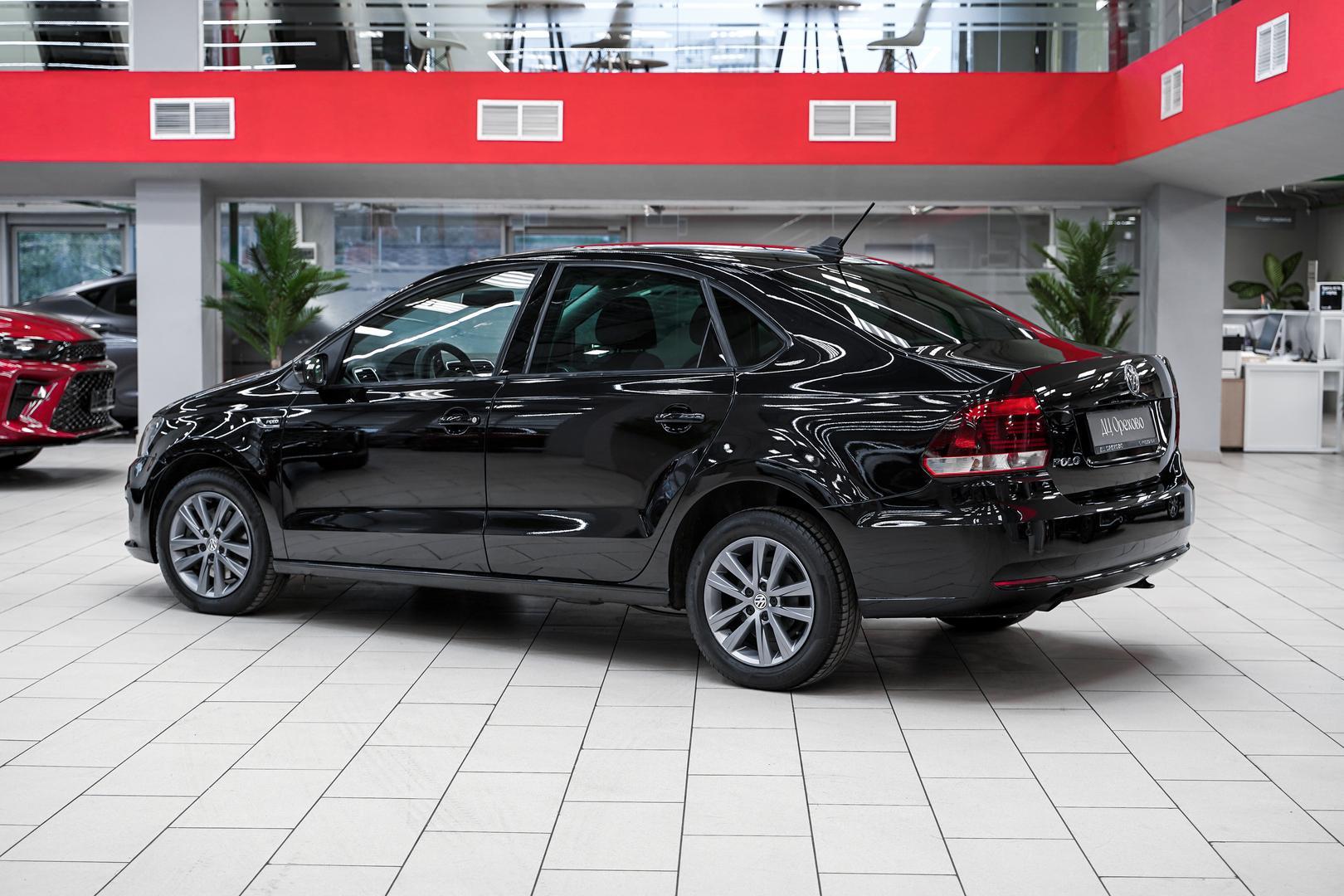 Volkswagen Polo 2019, черный, ДЦ Орехово