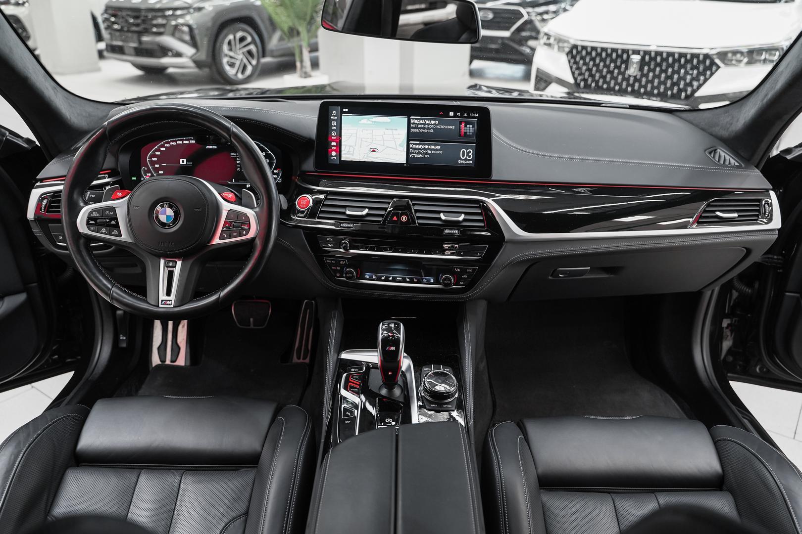 BMW M5 2020, черный, ДЦ Орехово