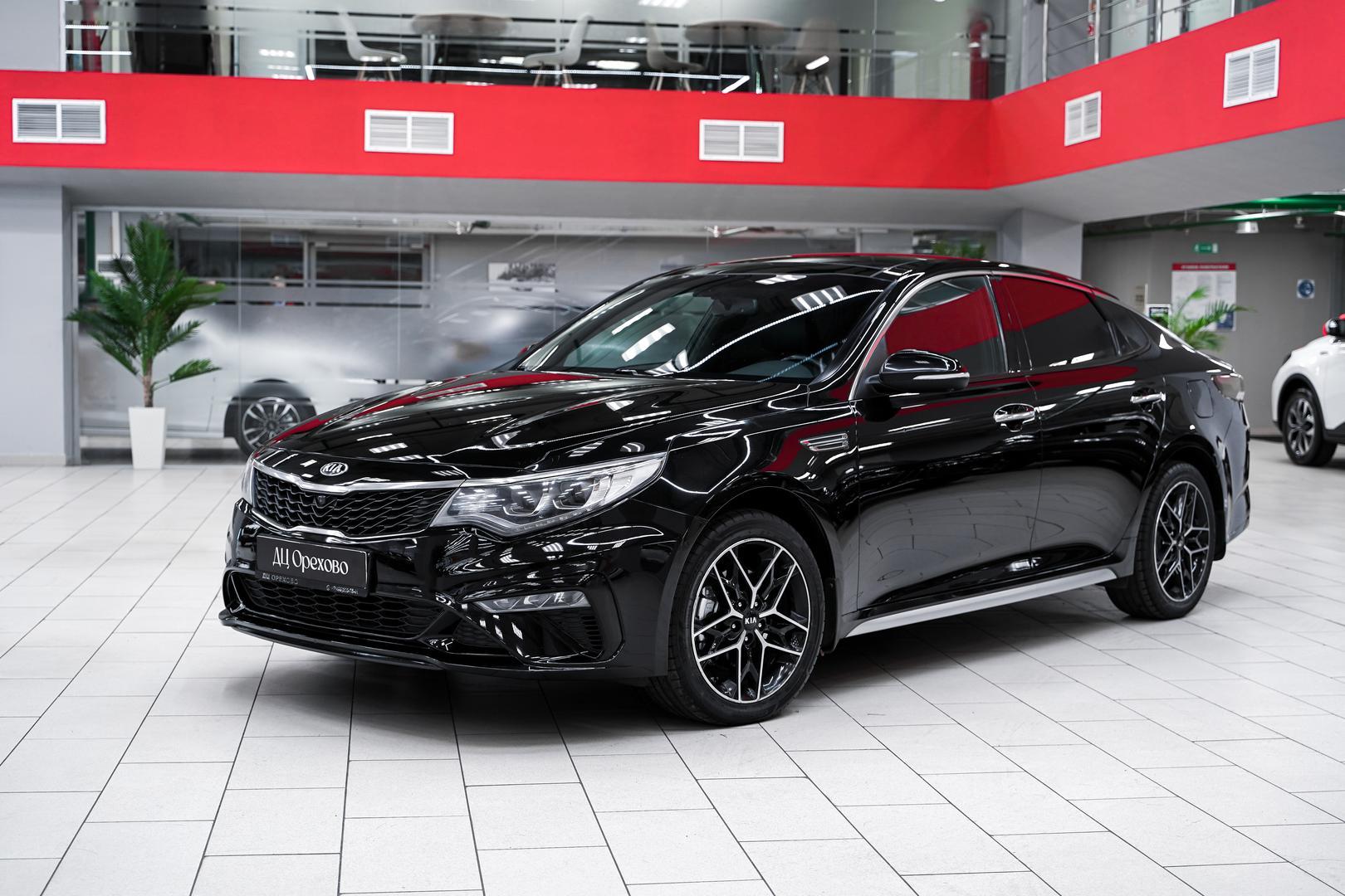 Kia Optima 2018, черный, ДЦ Орехово