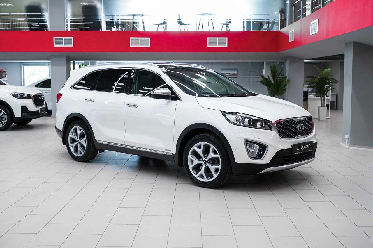 Kia Sorento 2016, белый, ДЦ Орехово
