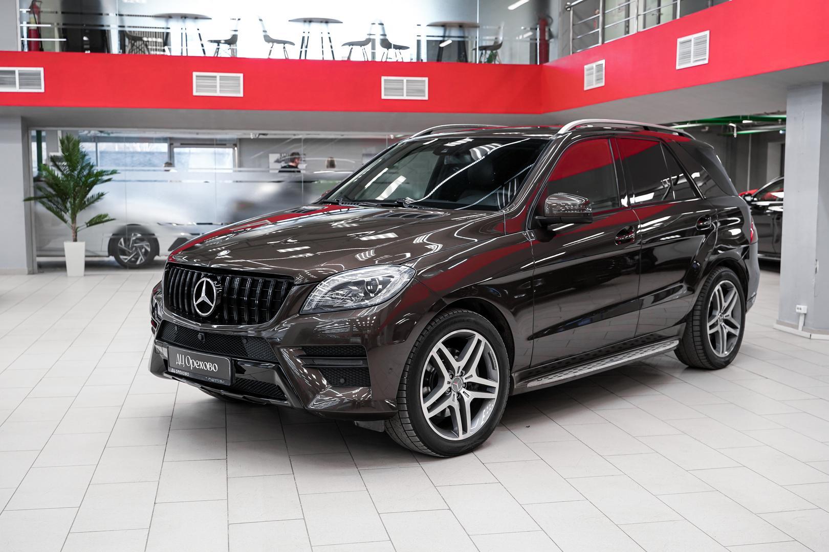 Mercedes-Benz M-Класс 2012, коричневый, ДЦ Орехово