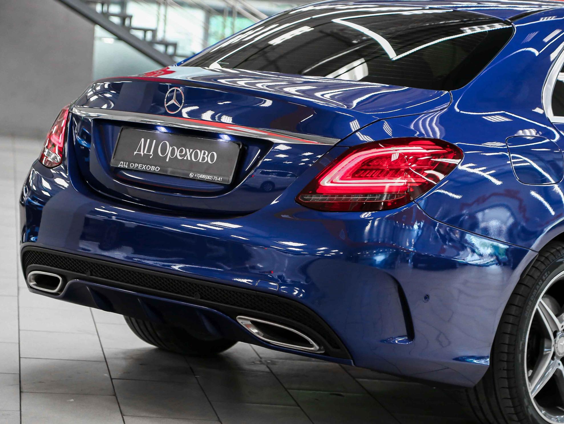 Mercedes-Benz C-Класс 2015, синий, ДЦ Орехово
