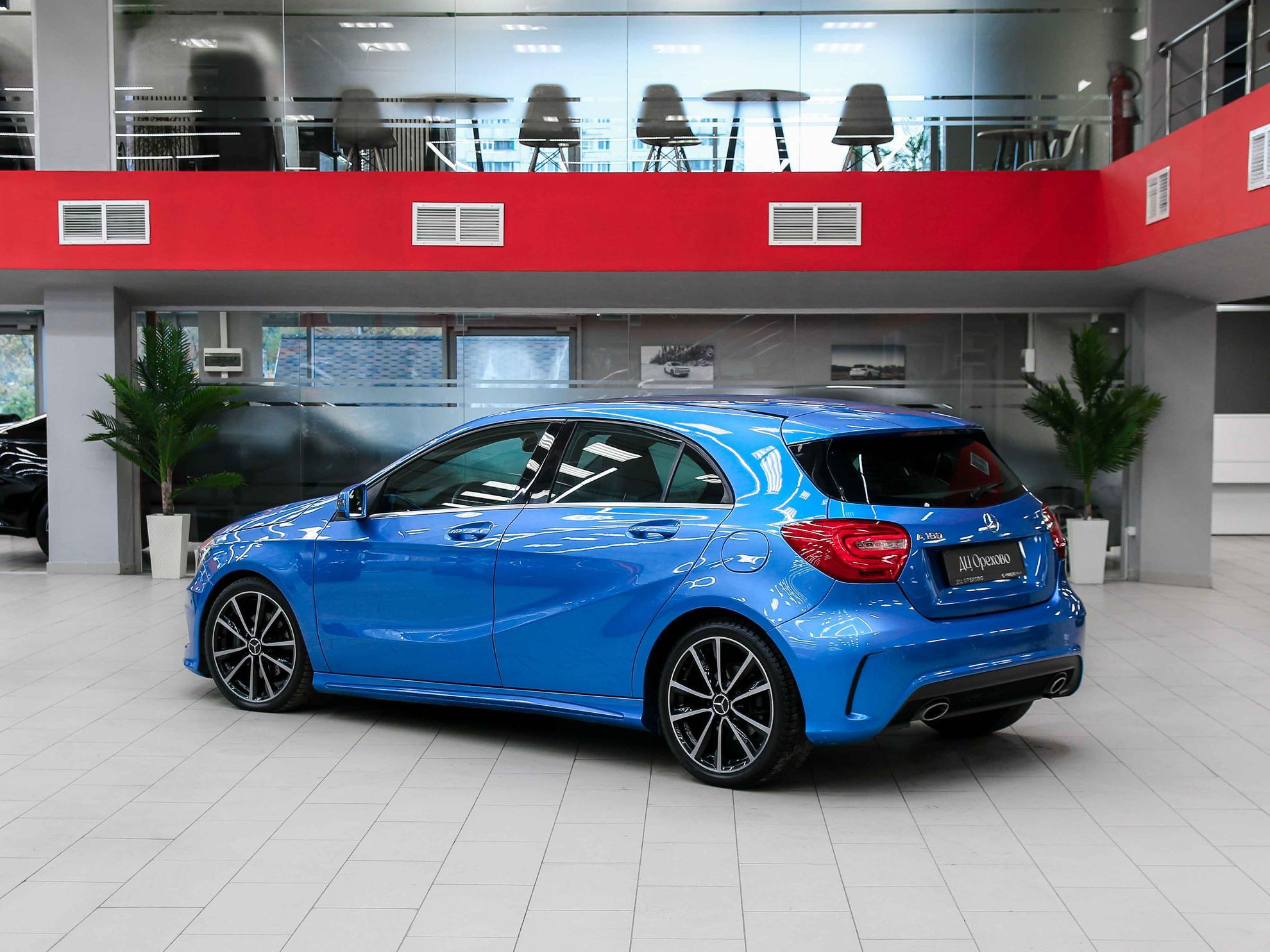 Mercedes-Benz A-Класс 2013, голубой, ДЦ Орехово