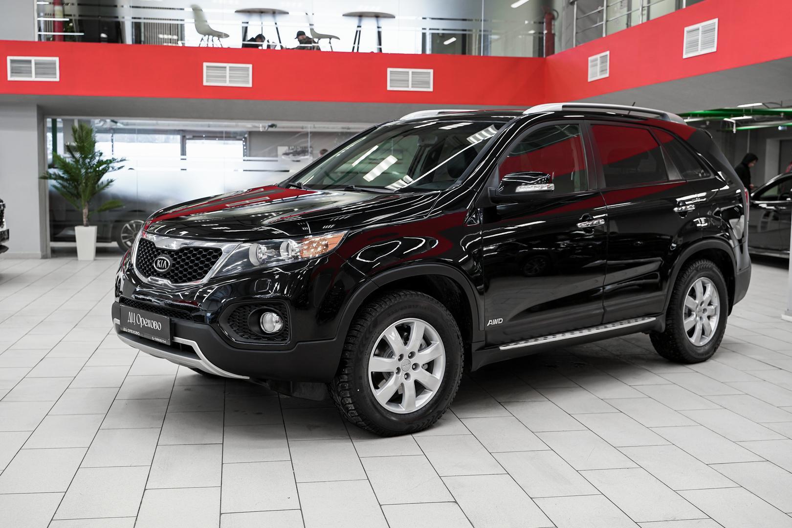Kia Sorento 2012, черный, ДЦ Орехово