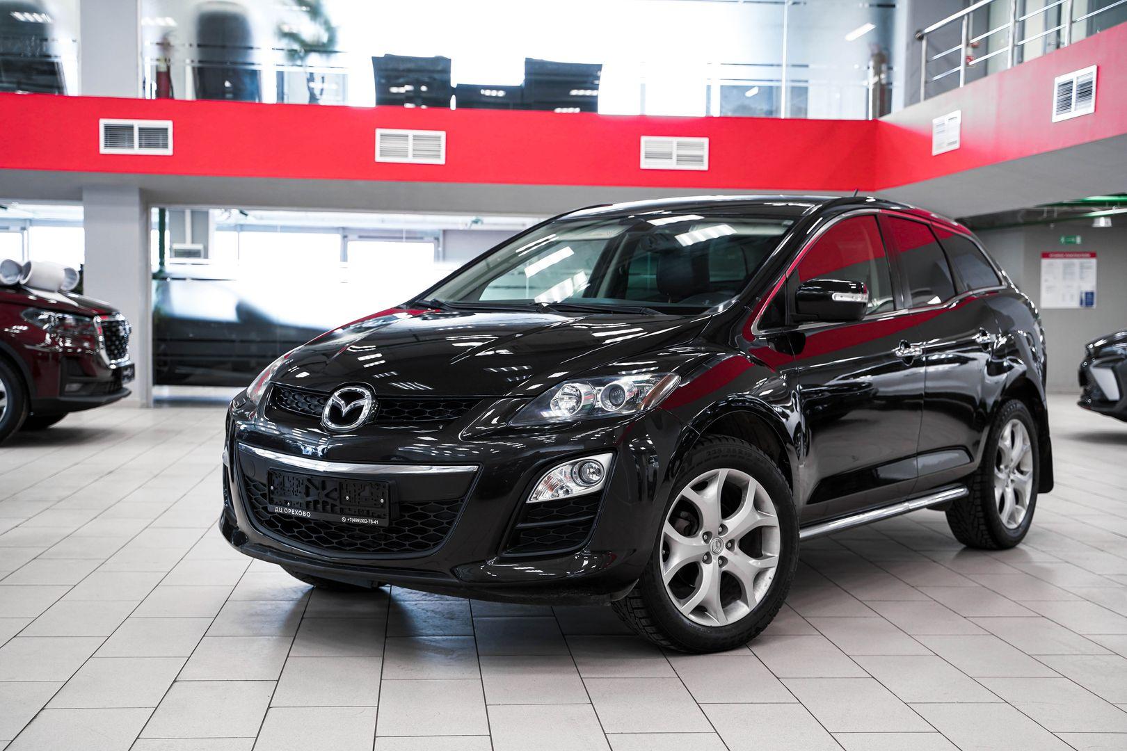 Mazda CX-7 2011, черный, ДЦ Орехово