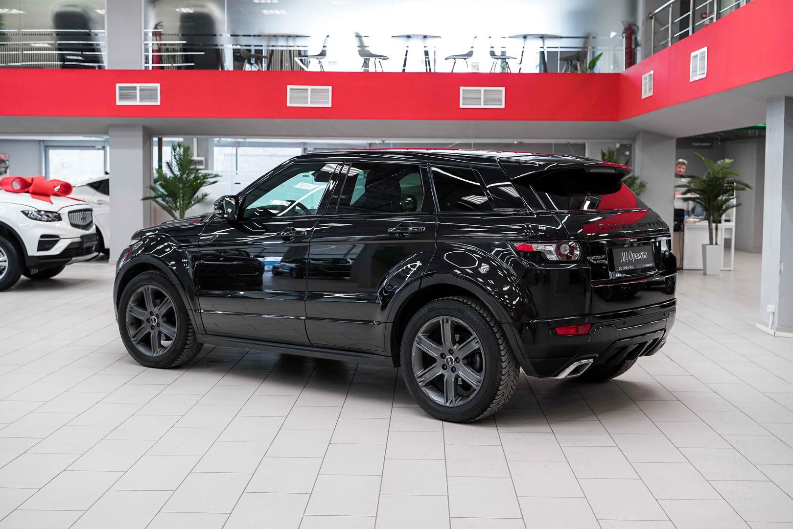 Land Rover Range Rover Evoque 2013, черный, ДЦ Орехово