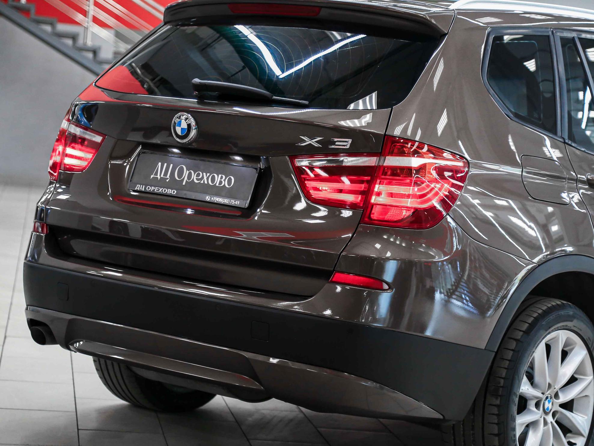 BMW X3 2012, коричневый, ДЦ Орехово