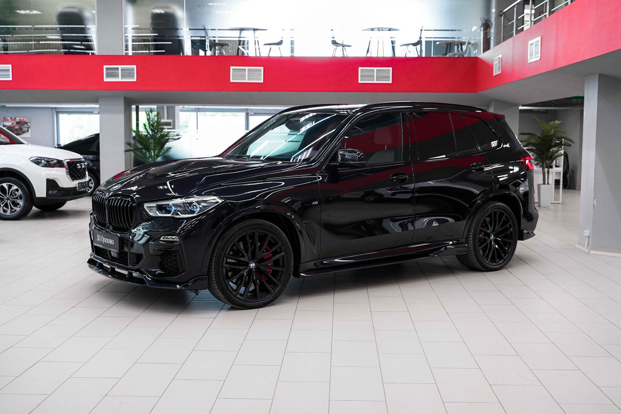 BMW X5 2020, синий, ДЦ Орехово