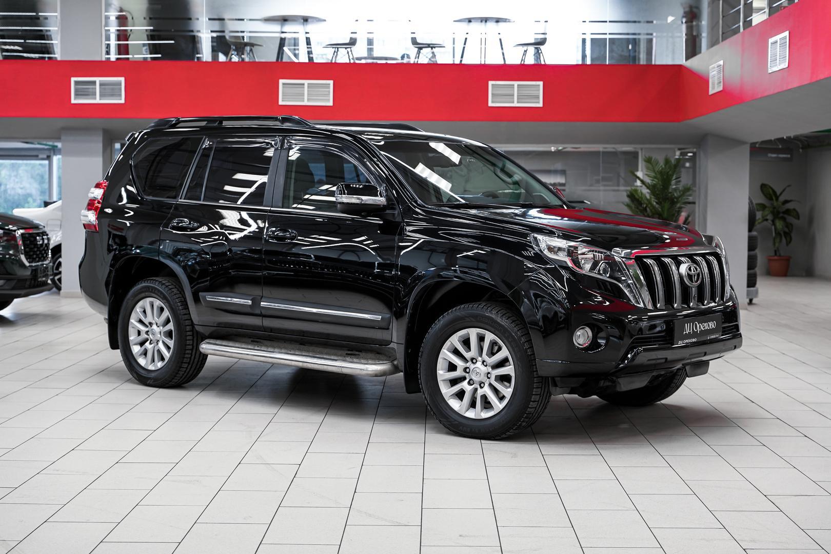 Toyota Land Cruiser Prado 2014, черный, ДЦ Орехово