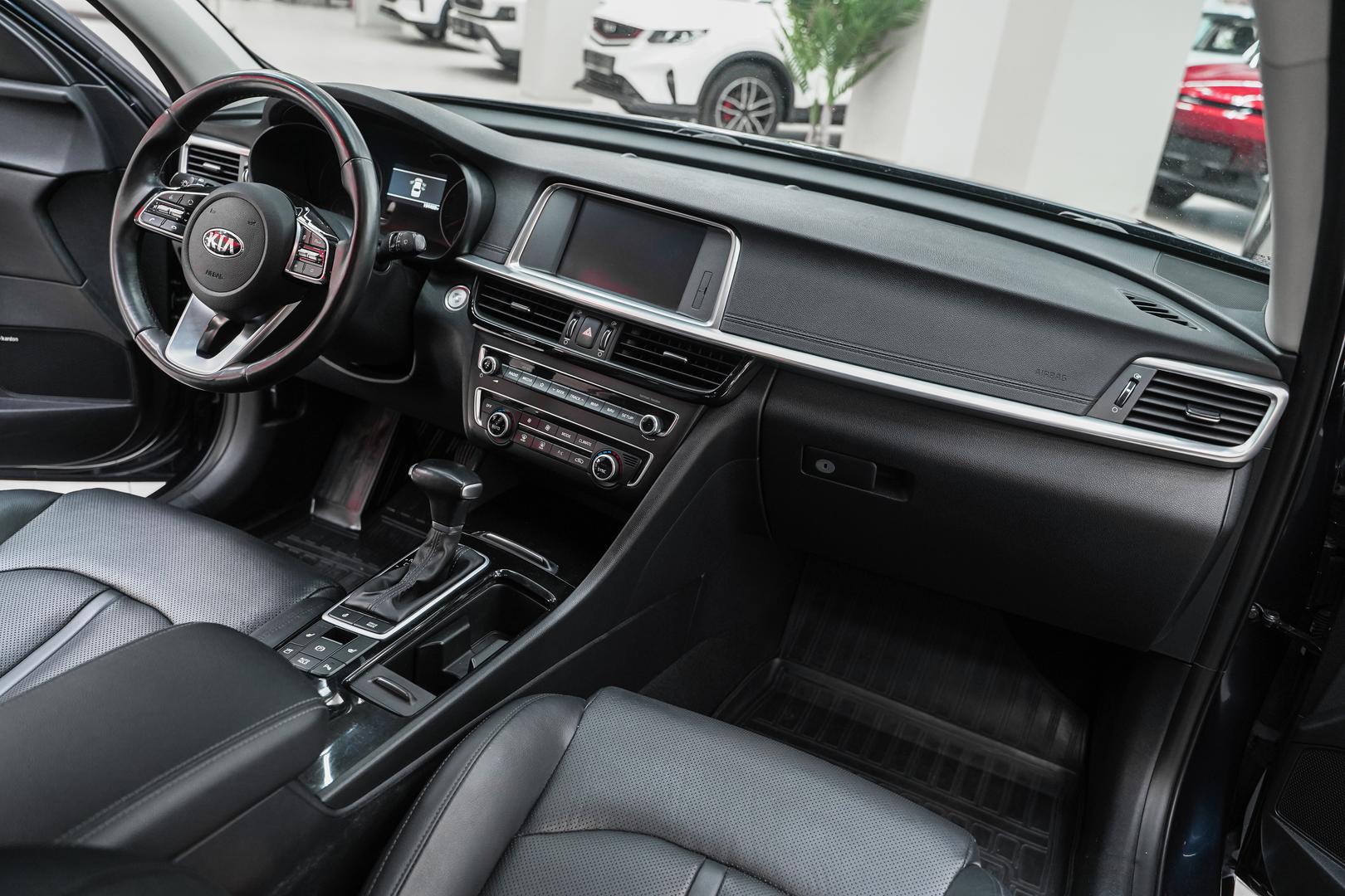 Kia Optima 2018, синий, ДЦ Орехово