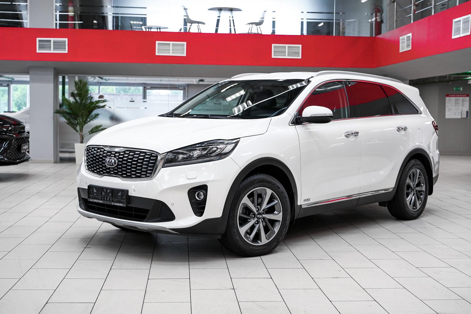 Kia Sorento 2018, белый, ДЦ Орехово