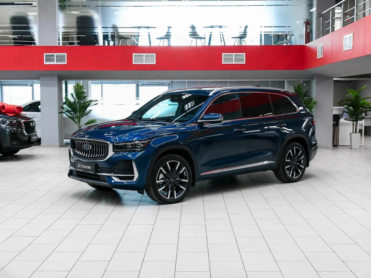 Geely Monjaro 2023, синий, ДЦ Орехово