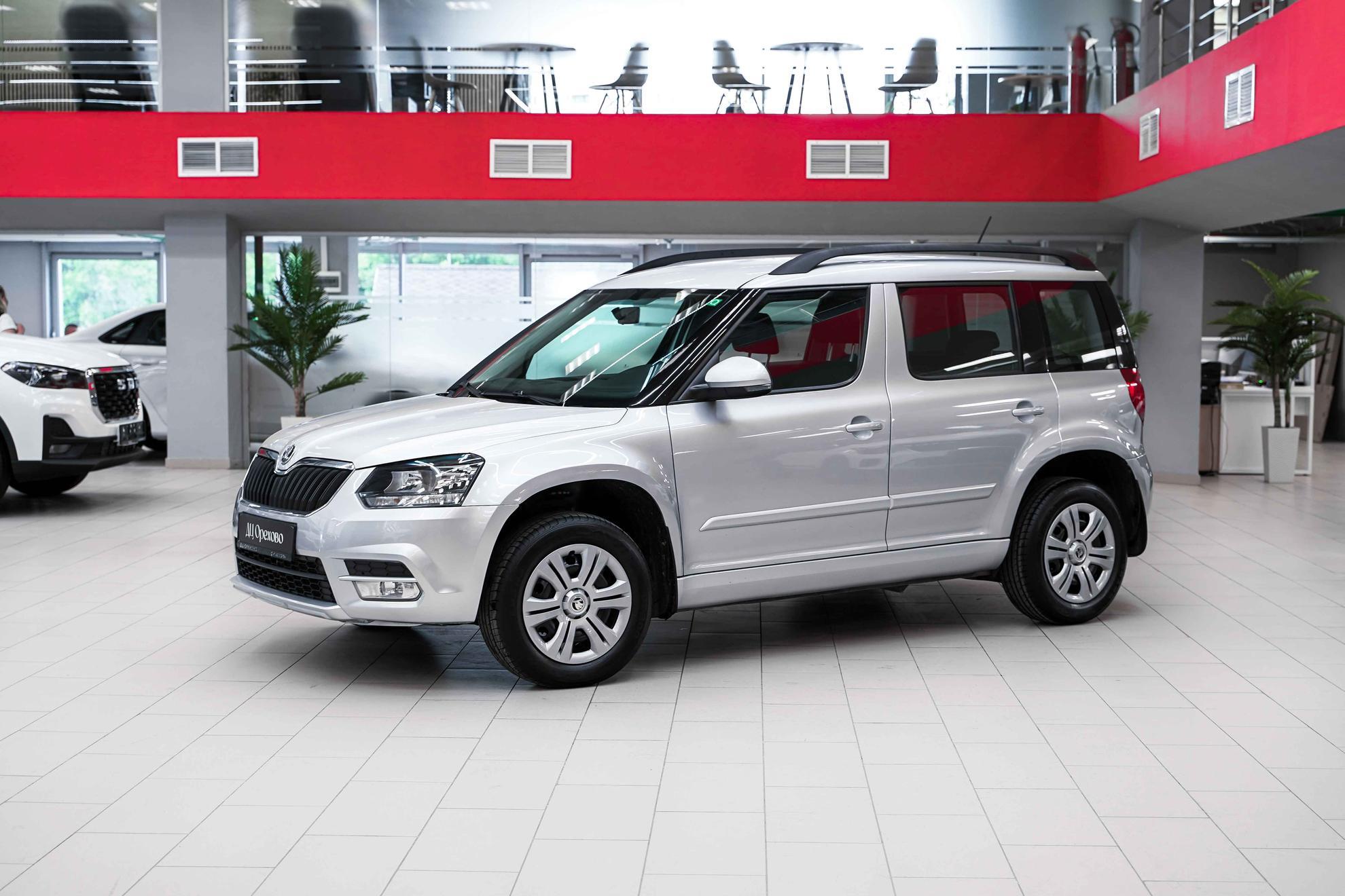 Skoda Yeti 2016, серебряный, ДЦ Орехово