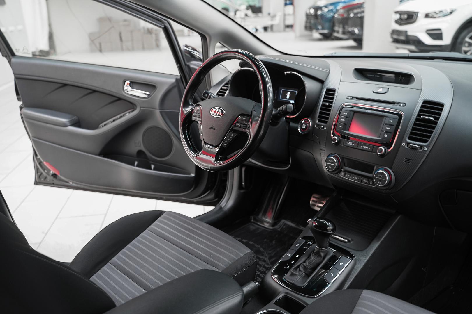 Kia Cerato 2018, черный, ДЦ Орехово