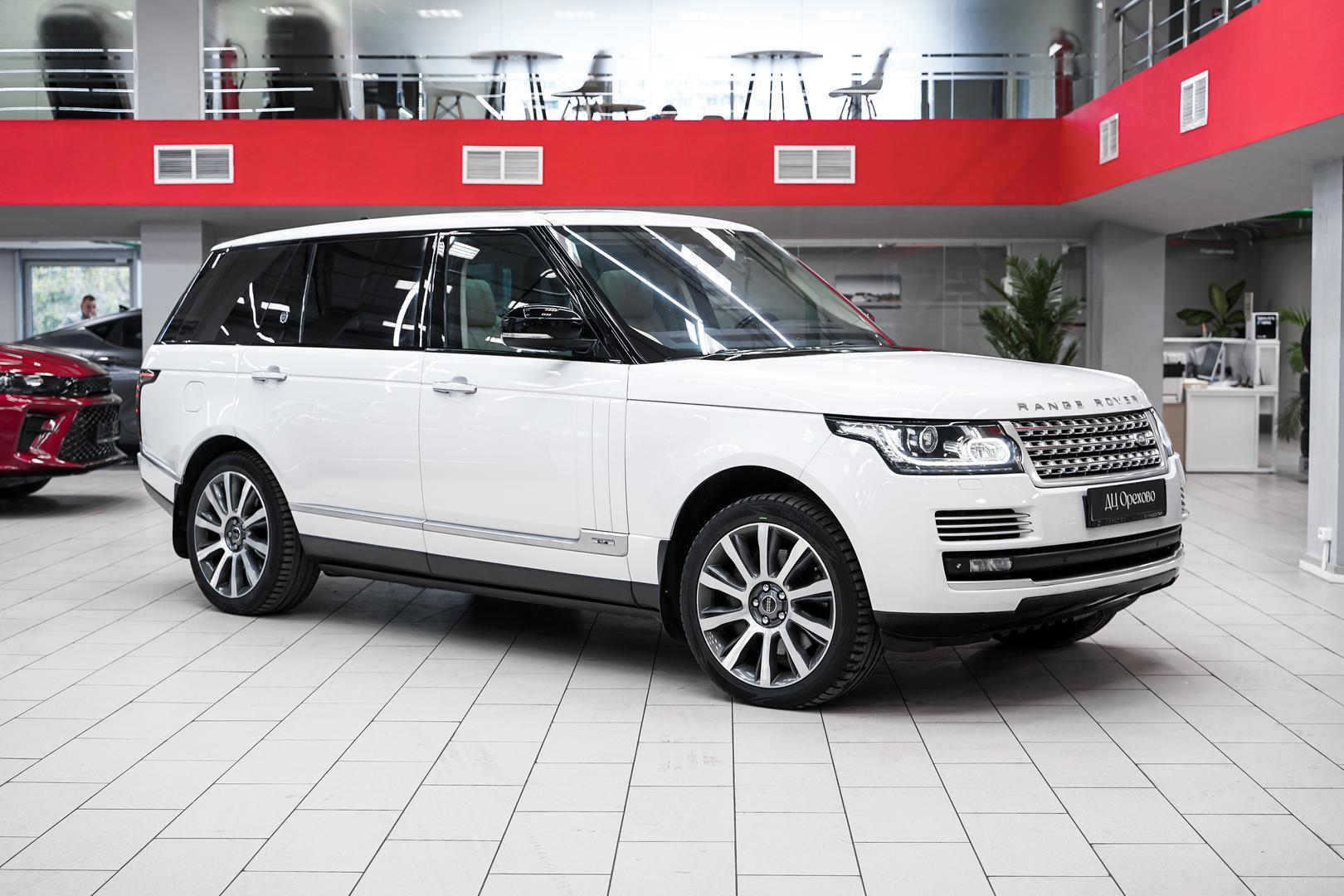 Land Rover Range Rover 2015, белый, ДЦ Орехово