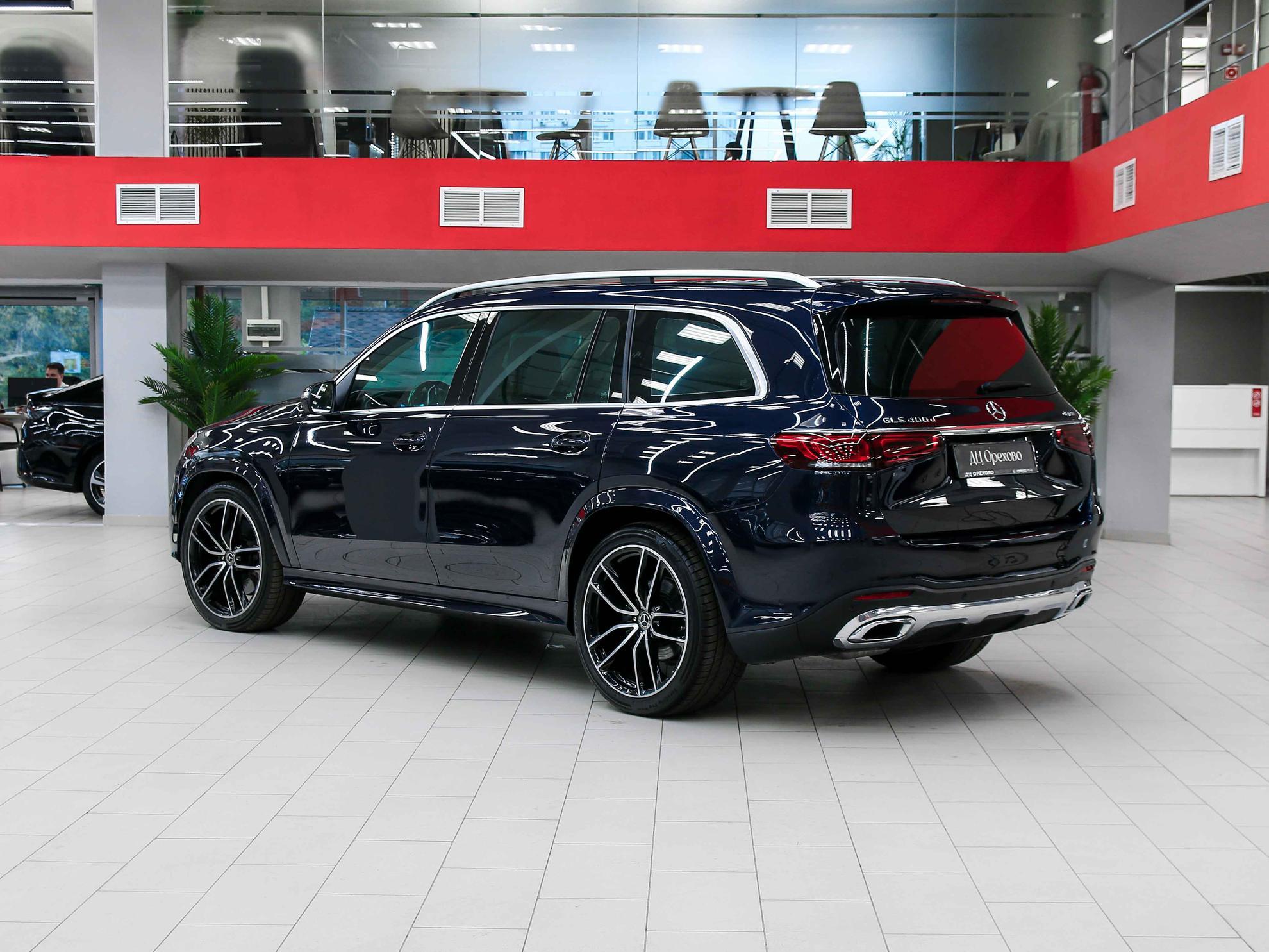 Mercedes-Benz GLS 2021, синий, ДЦ Орехово
