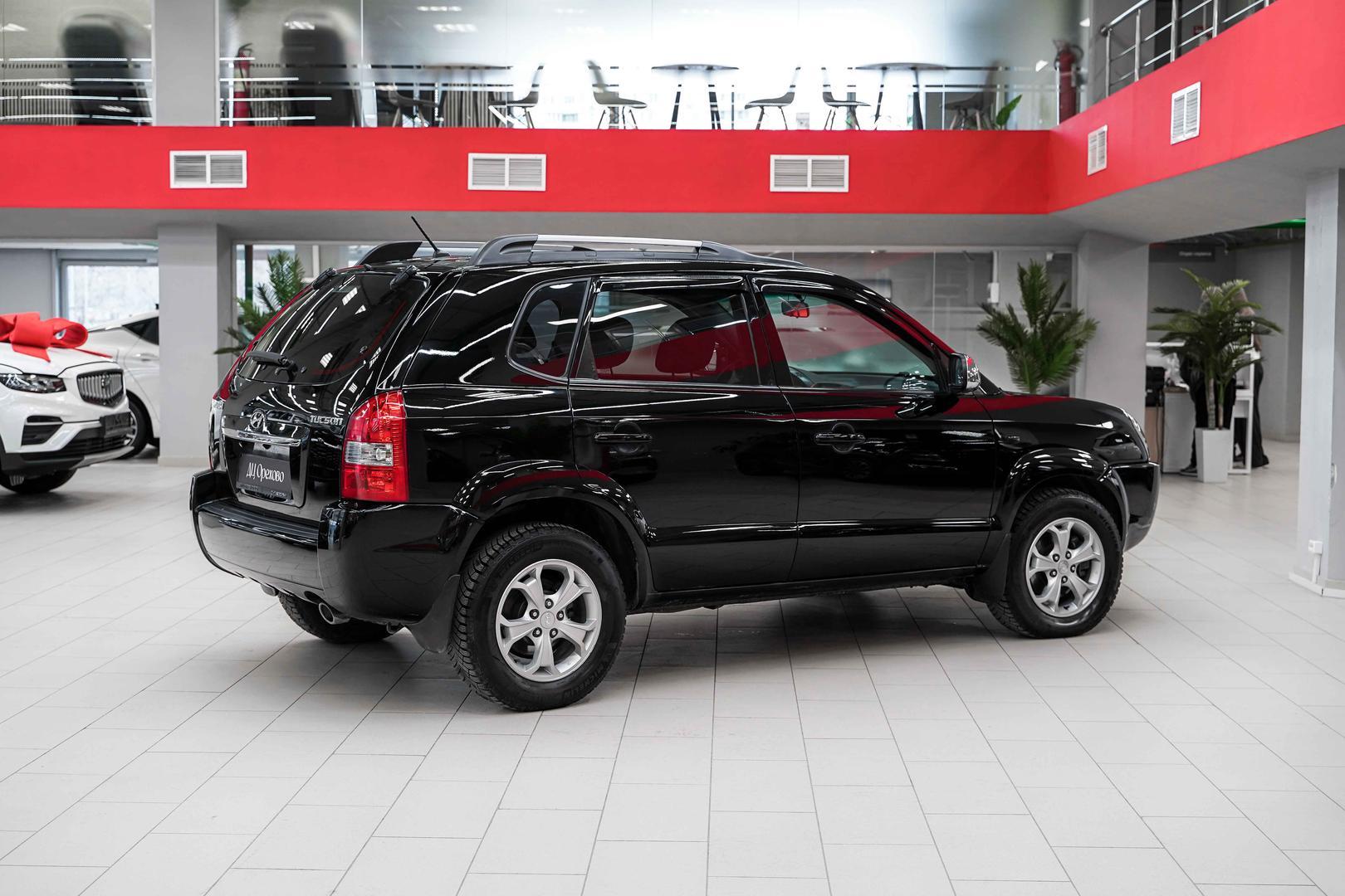 Hyundai Tucson 2008, черный, ДЦ Орехово