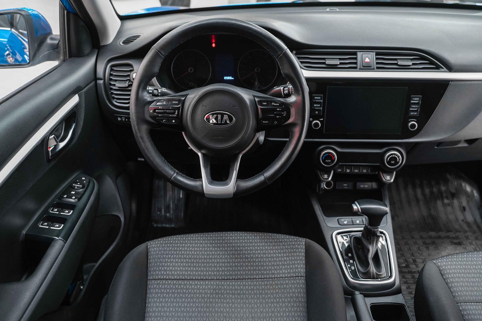 Kia Rio 2021, синий, ДЦ Орехово