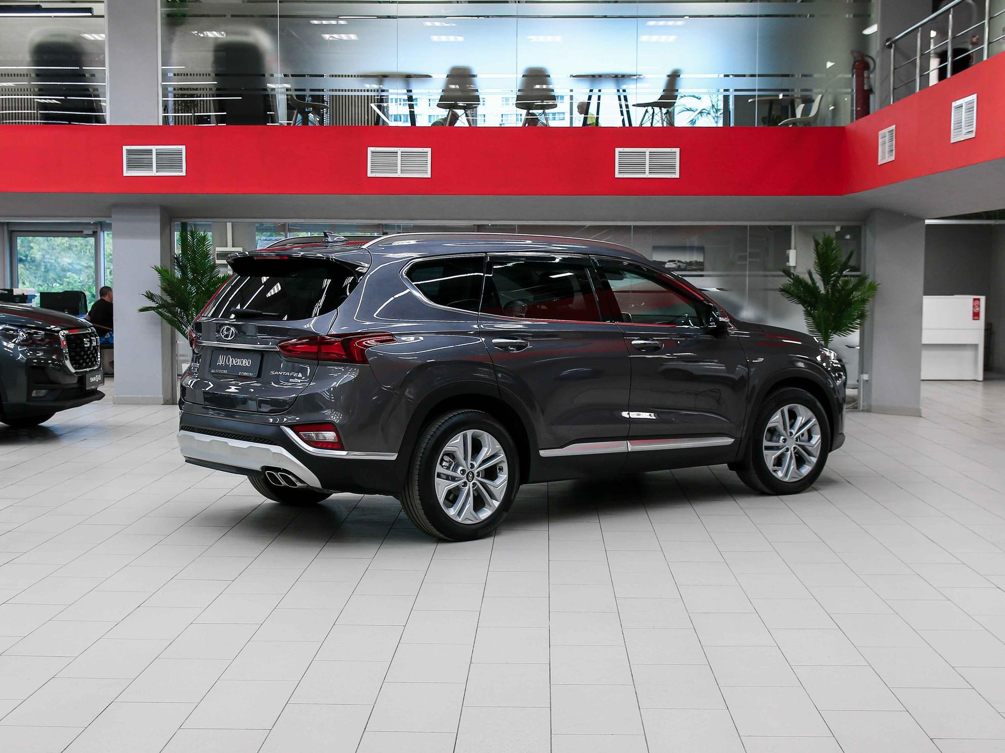 Hyundai Santa Fe 2018, серый, ДЦ Орехово