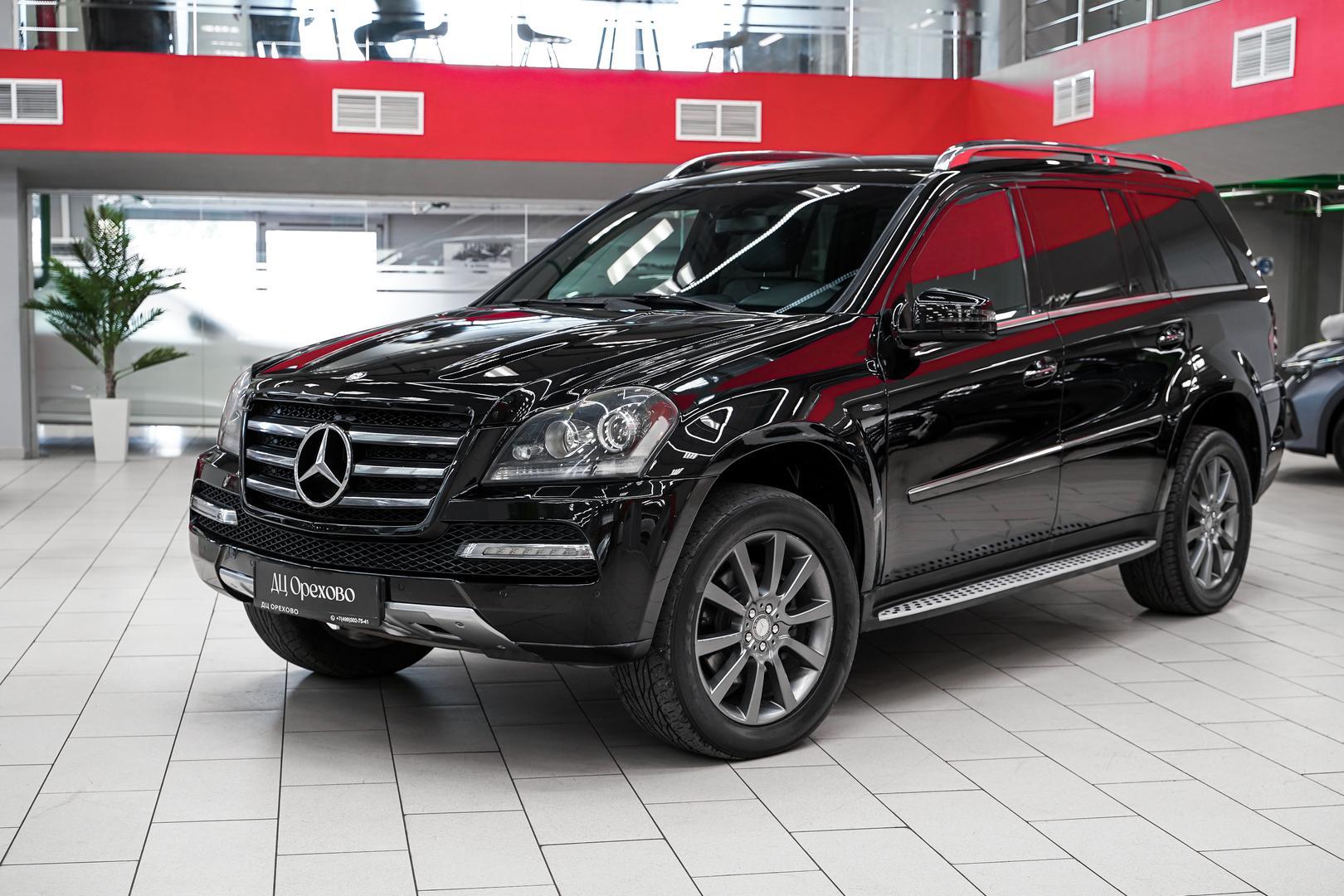 Mercedes-Benz GL-Класс 2012, черный, ДЦ Орехово