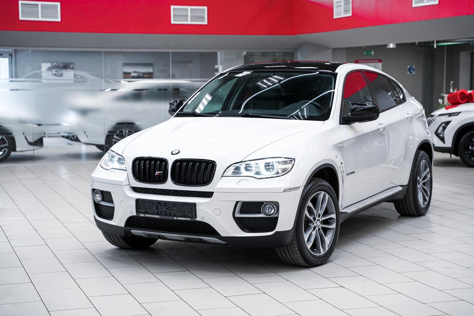 BMW X6 2013, белый, ДЦ Орехово