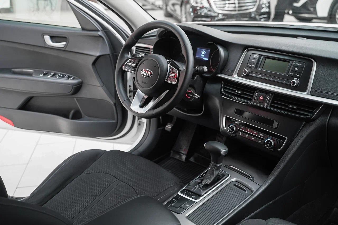 Kia Optima 2018, белый, ДЦ Орехово