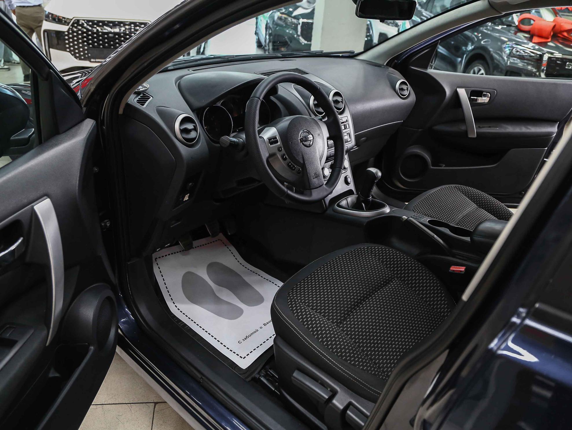 Nissan Qashqai 2008, синий, ДЦ Орехово