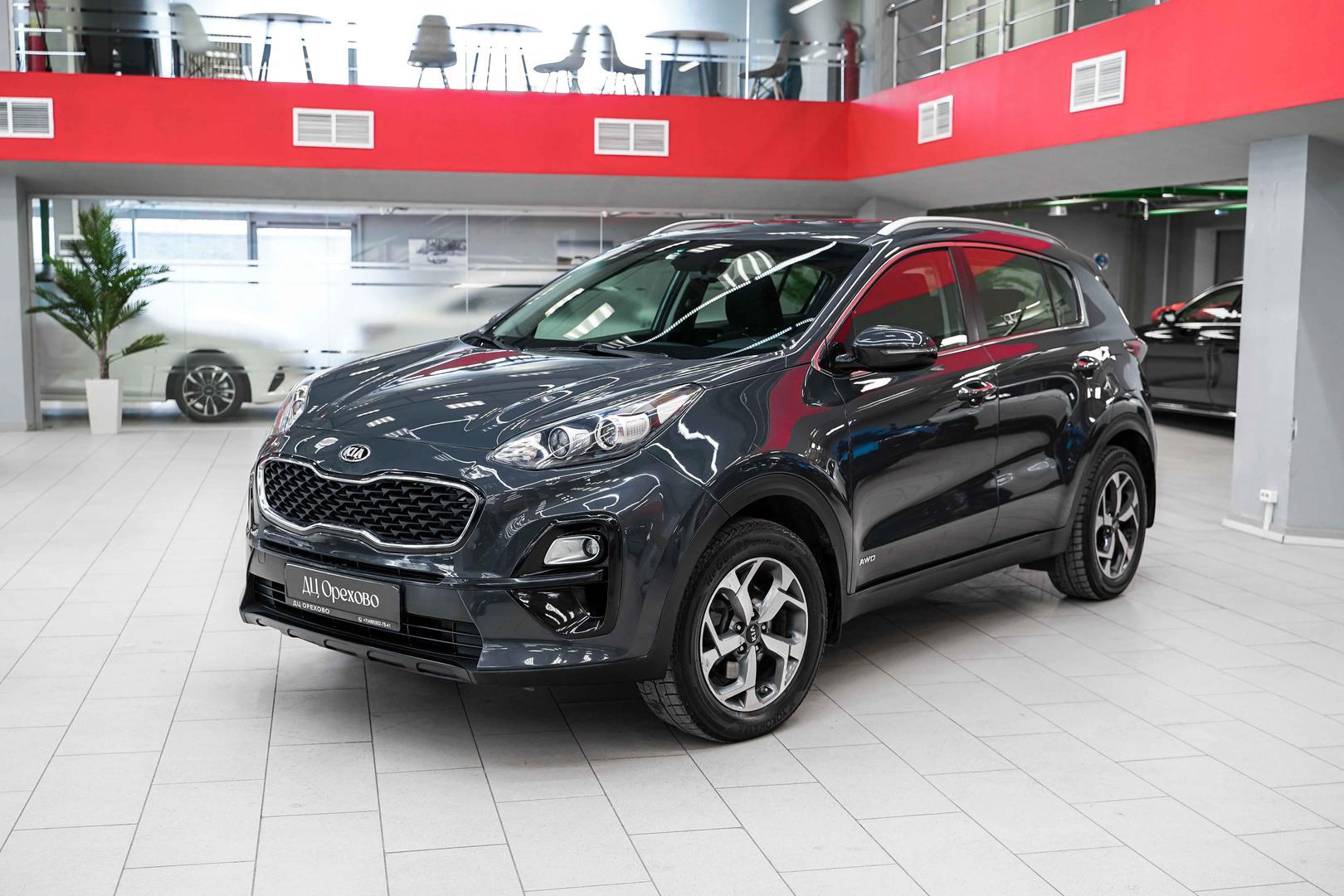 Kia Sportage 2018, серый, ДЦ Орехово