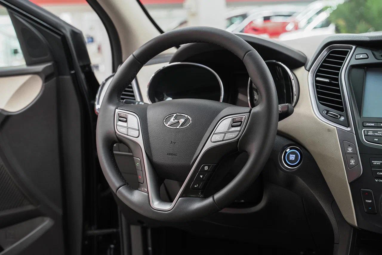 Hyundai Santa Fe 2012, черный, ДЦ Орехово