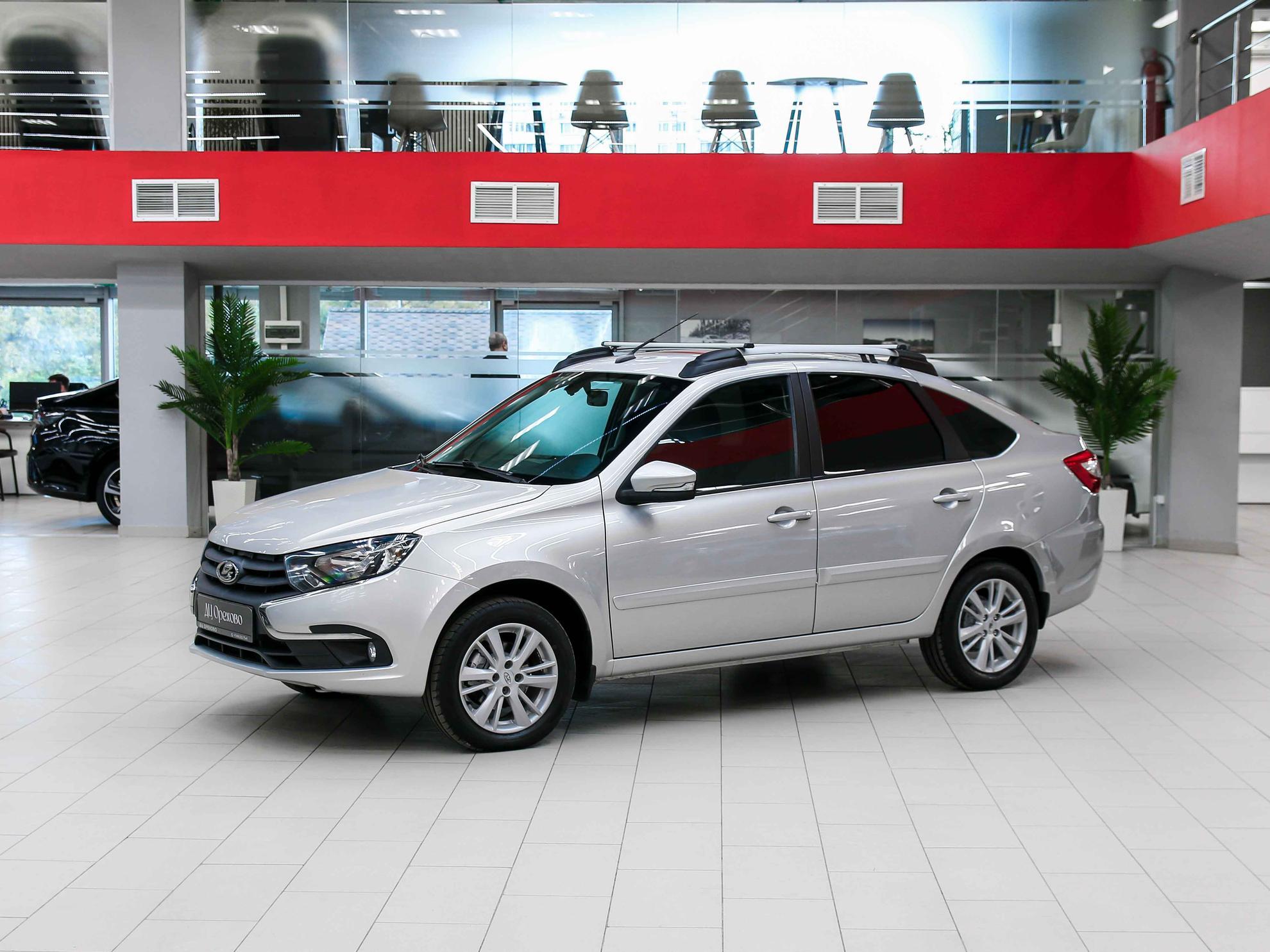 LADA (ВАЗ) Granta 2021, серый, ДЦ Орехово